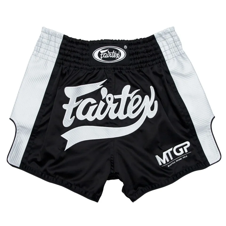 Fairtex X MTGP Black-White Muay Thai Shorts