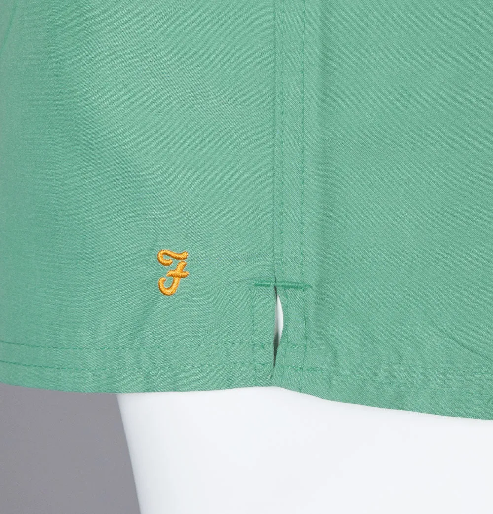 Farah Colbert Swim Shorts Jade Green