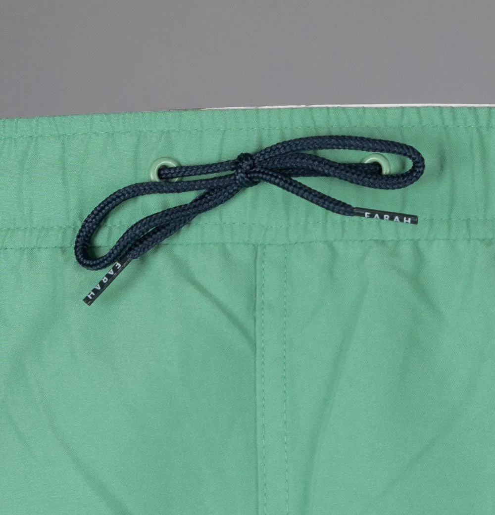 Farah Colbert Swim Shorts Jade Green