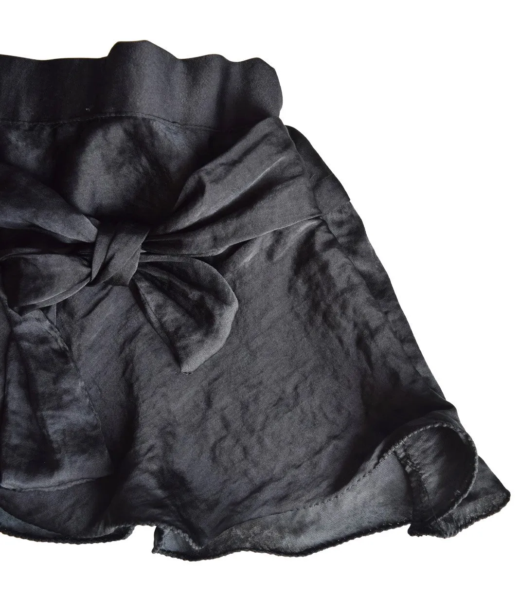 Faye Black Tie Skirt