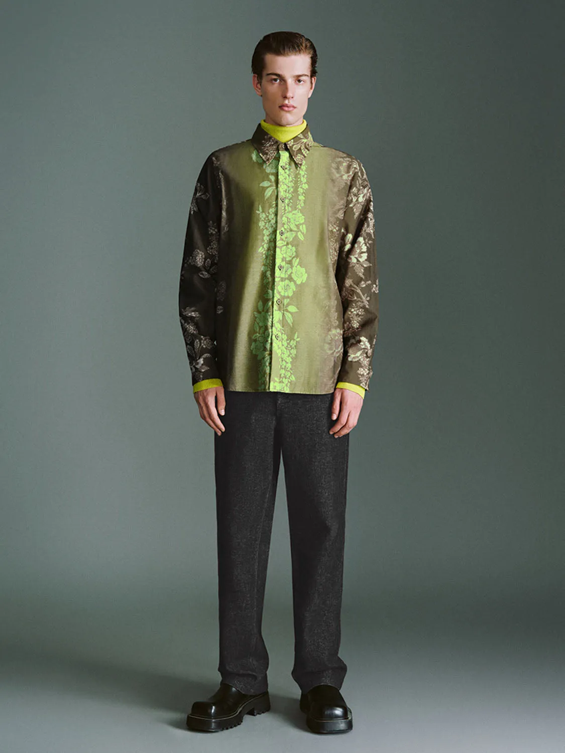 Floral Printed Loose Shirts