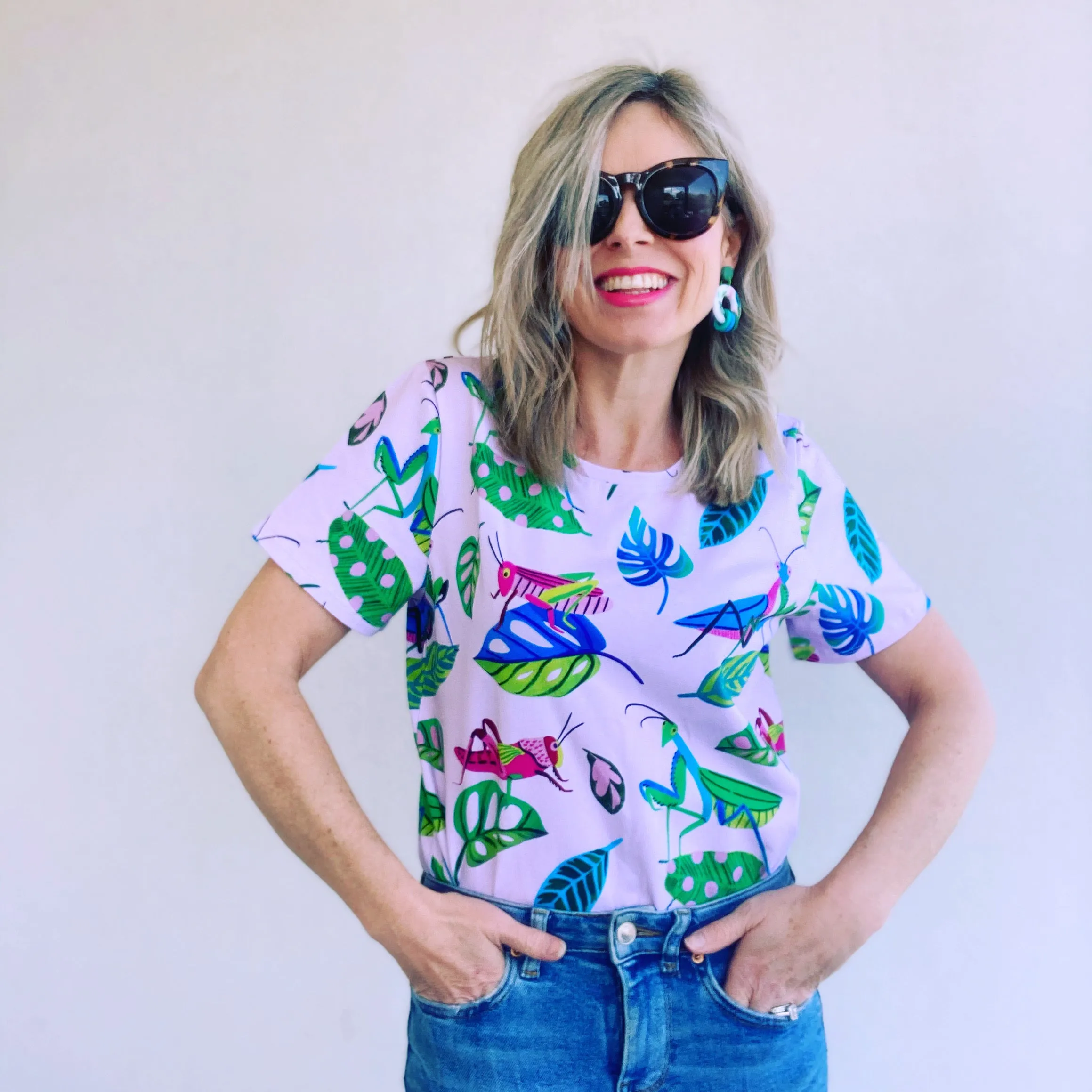 Hop To It Everyday Tee Pink