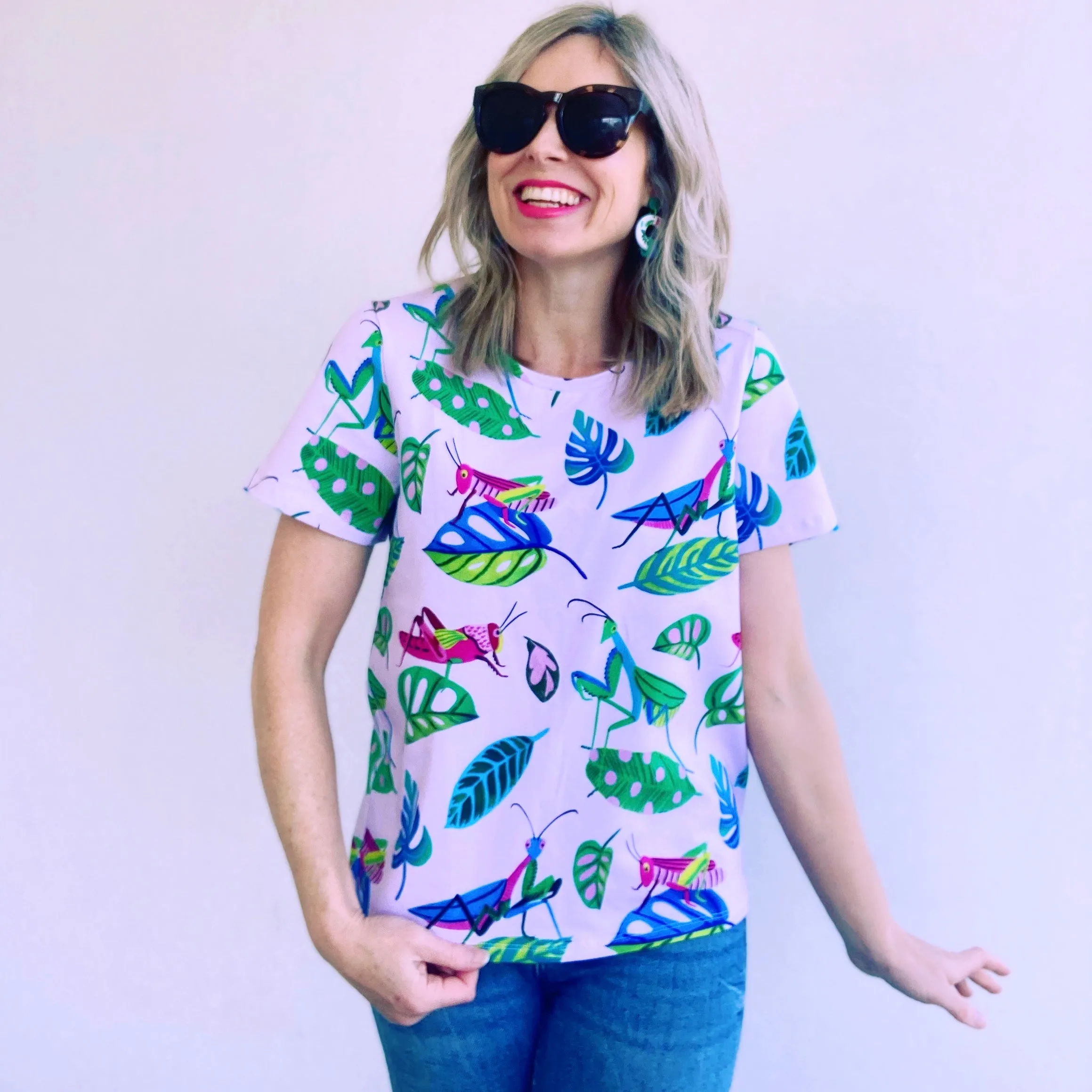 Hop To It Everyday Tee Pink