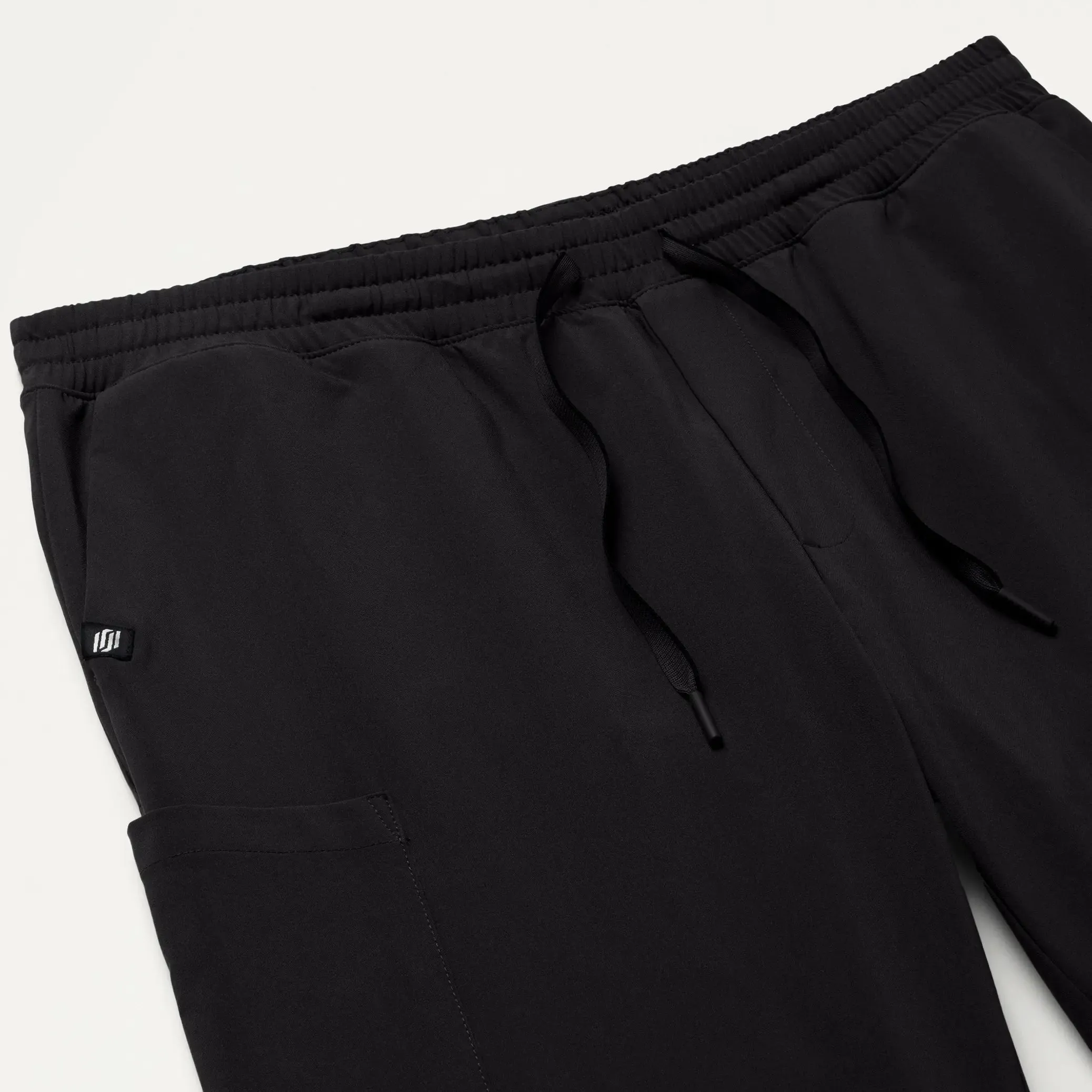 Jaanuu Men's Rhodes ULTRAlite™ Straight-Leg Scrub Pant - Black