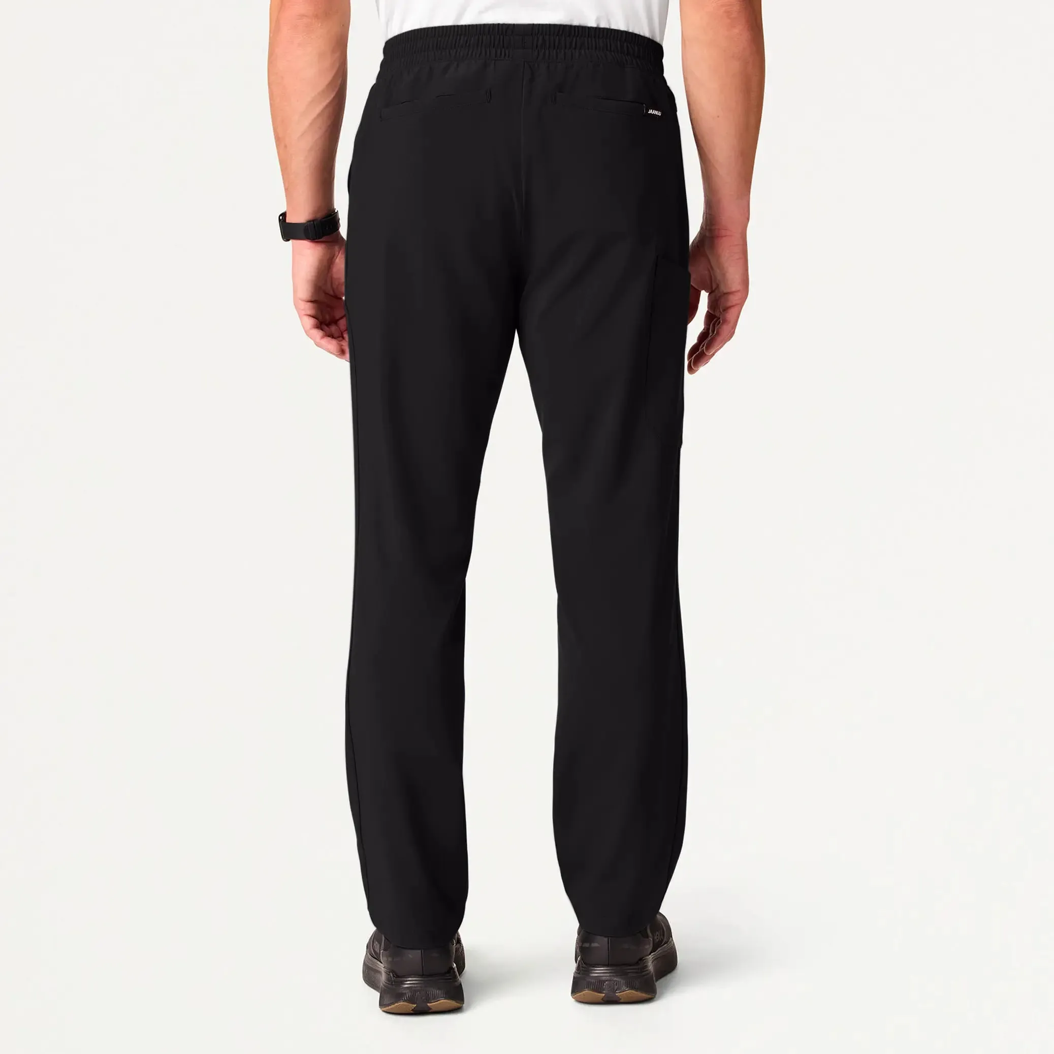 Jaanuu Men's Rhodes ULTRAlite™ Straight-Leg Scrub Pant - Black
