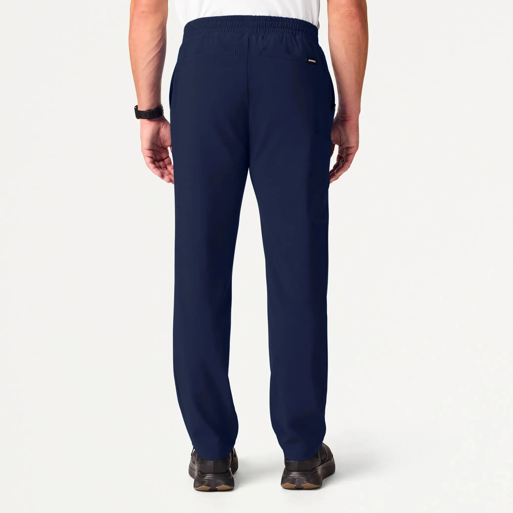Jaanuu Men's Rhodes ULTRAlite™ Straight-Leg Scrub Pant - Midnight Navy