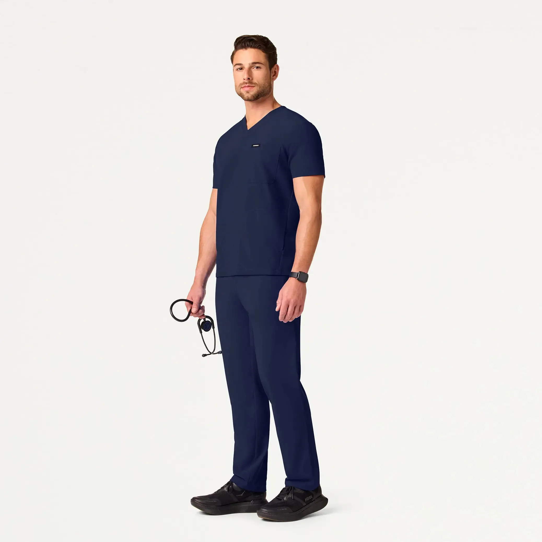 Jaanuu Men's Rhodes ULTRAlite™ Straight-Leg Scrub Pant - Midnight Navy