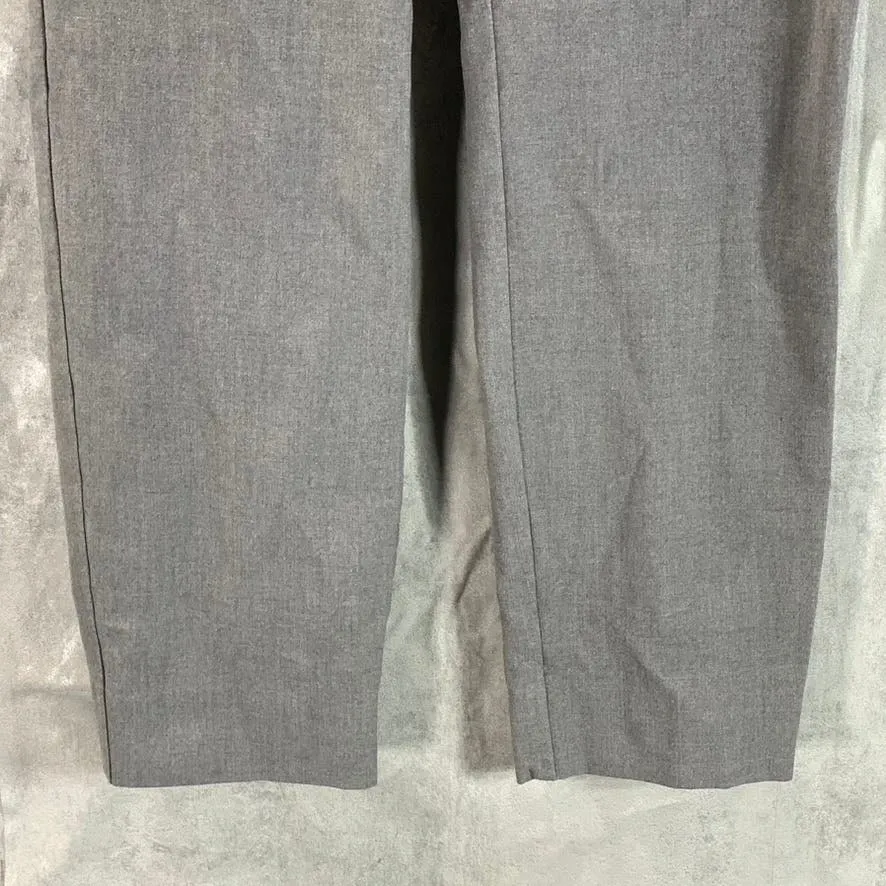 J.CREW Factory Women's Heather Graphite Slim Cropped Stretch Twill Ruby Pant SZ6