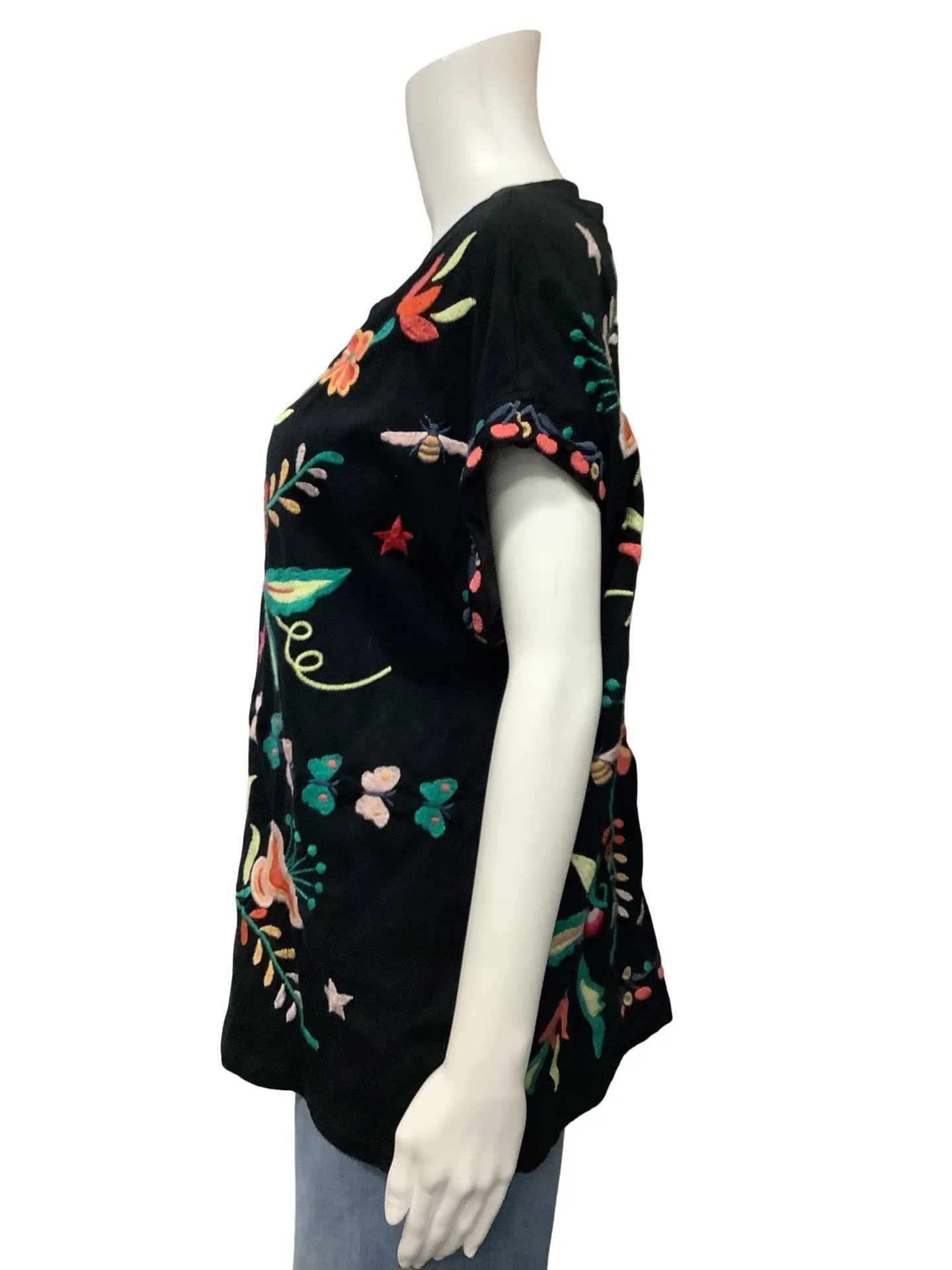 Johnny Was Los Angeles Top Floral Print Size: XL