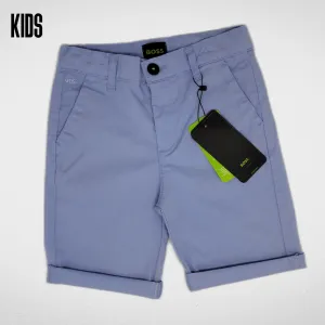 Kids Gabardine Shorts - Baby Blue