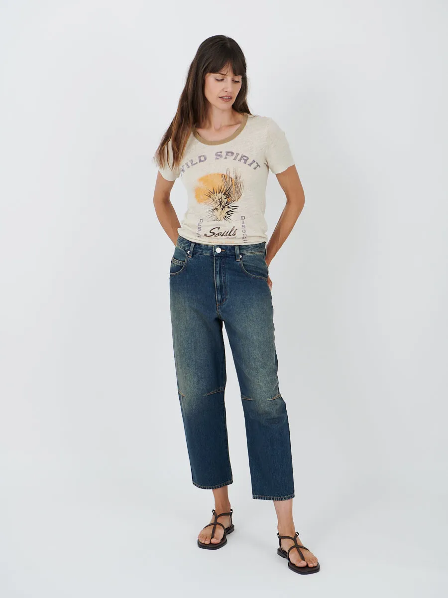 Kiliann Tee in Ecru/Sand