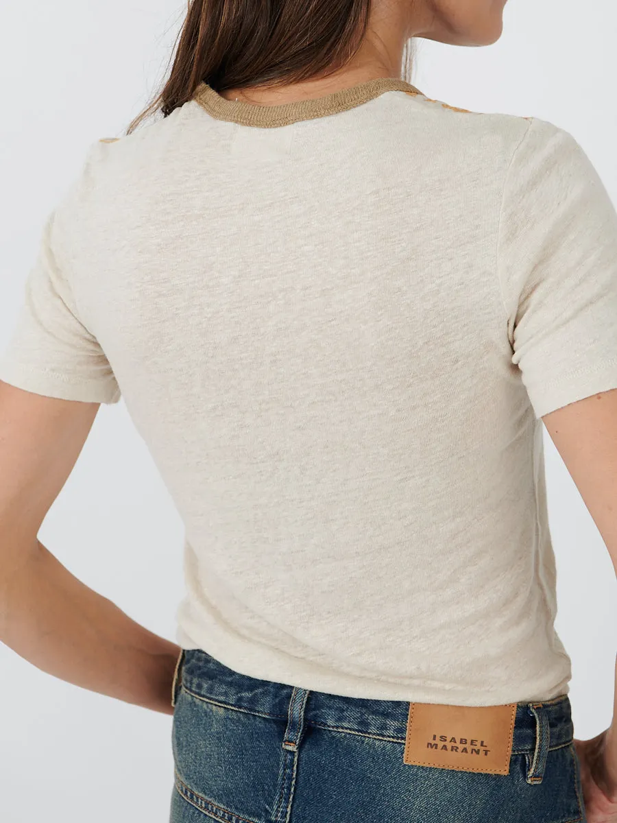 Kiliann Tee in Ecru/Sand