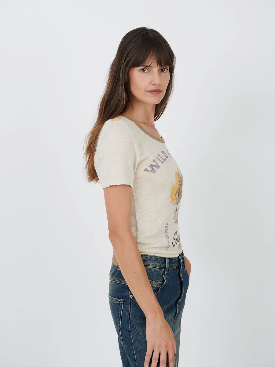 Kiliann Tee in Ecru/Sand