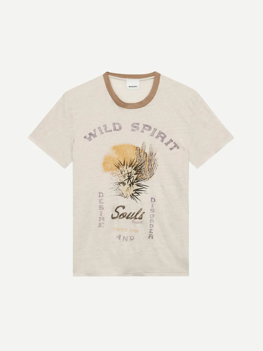 Kiliann Tee in Ecru/Sand