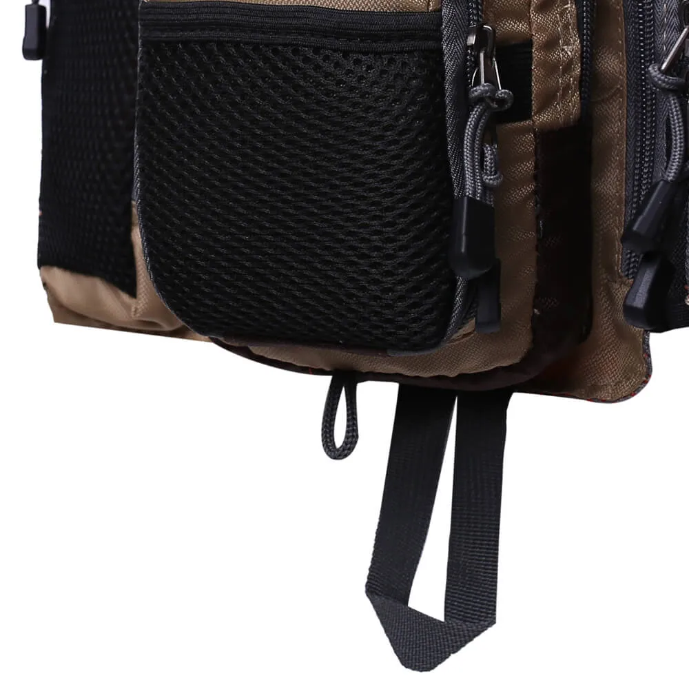 Kylebooker  Breathable Mesh Fishing Vest With Multi-Pockets For Men And Women FV01