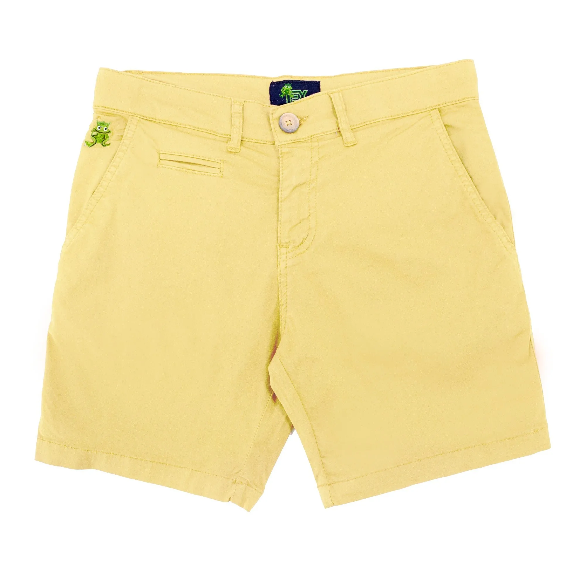 Lemon FROG Chino Shorts