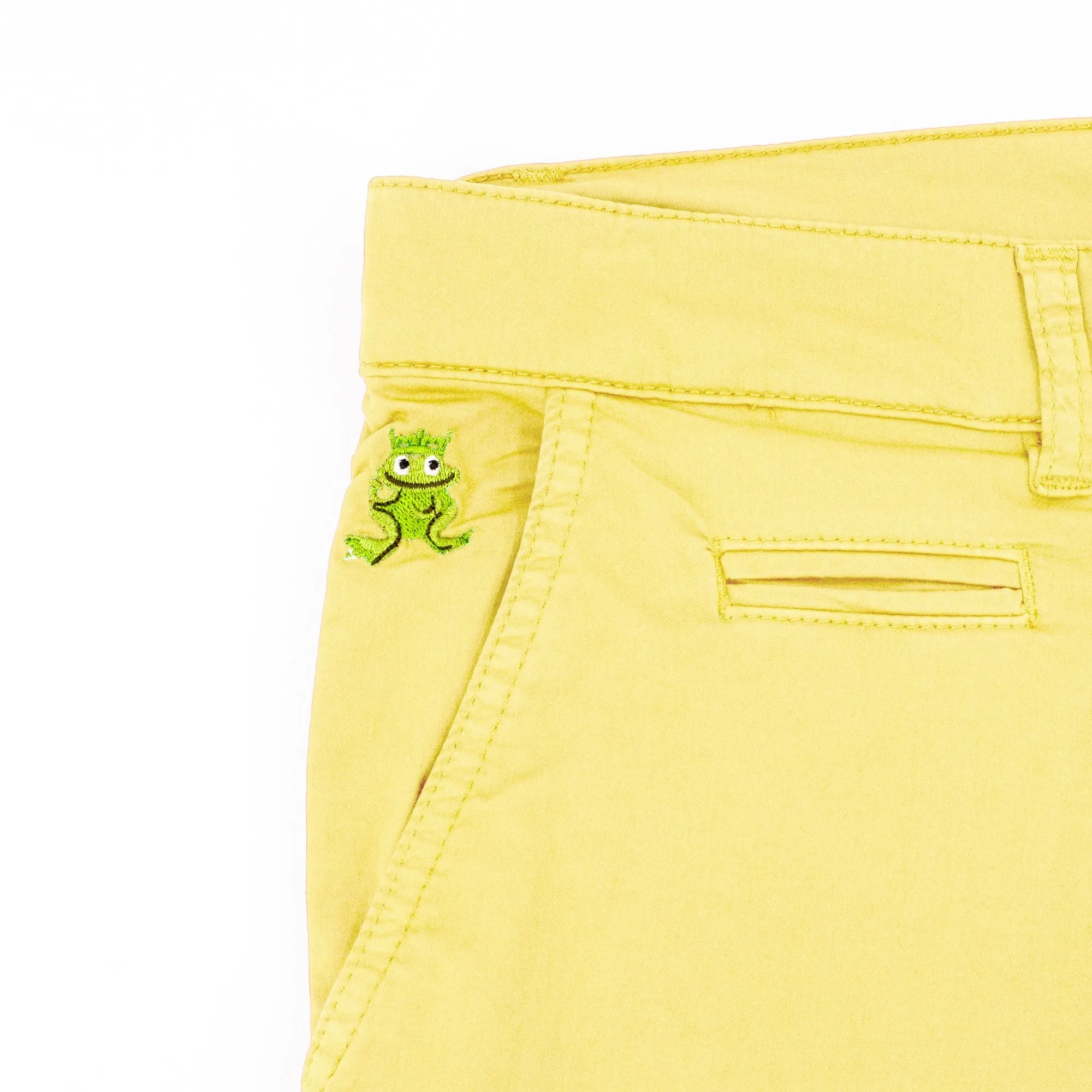 Lemon FROG Chino Shorts