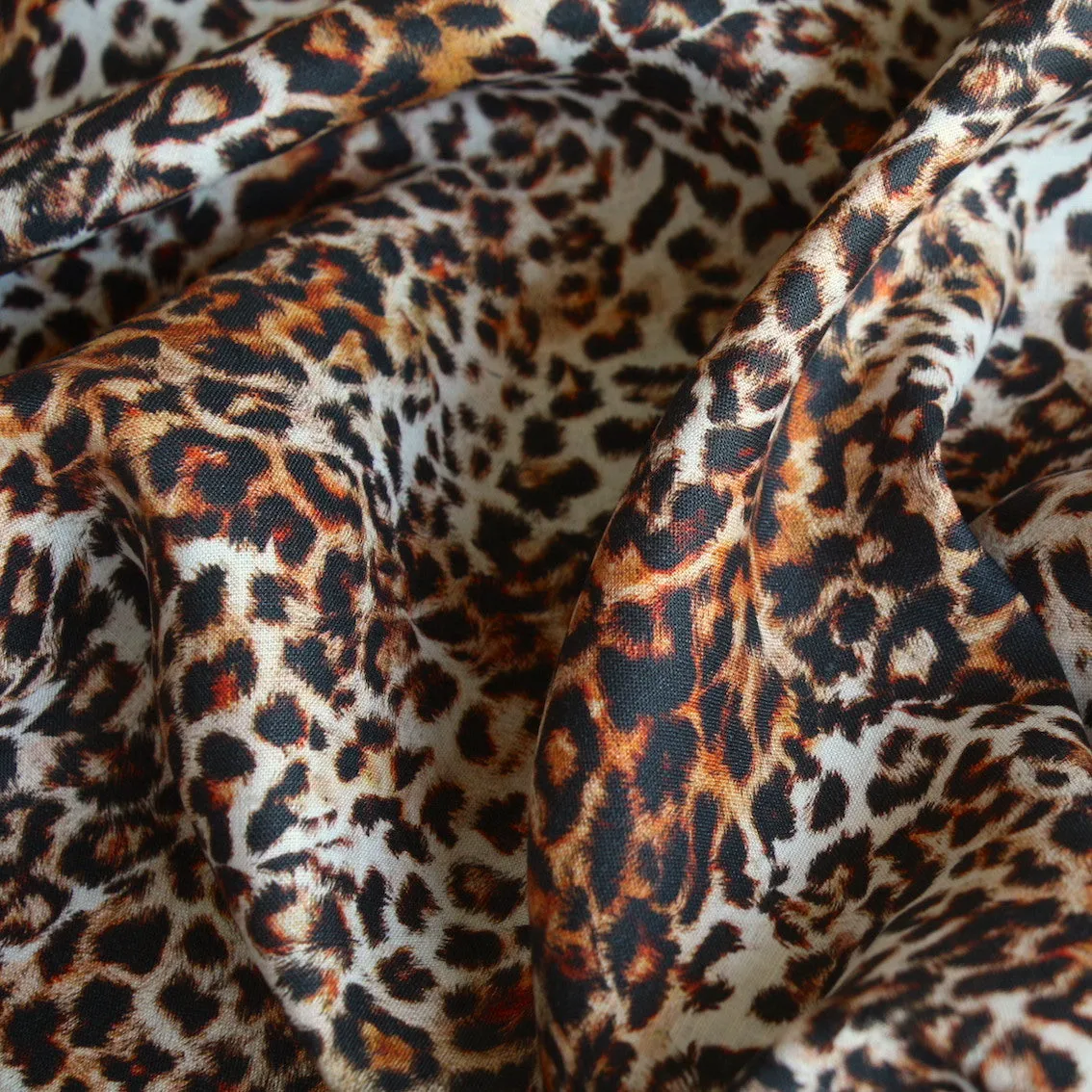 Leopard Luxe Printed Linen