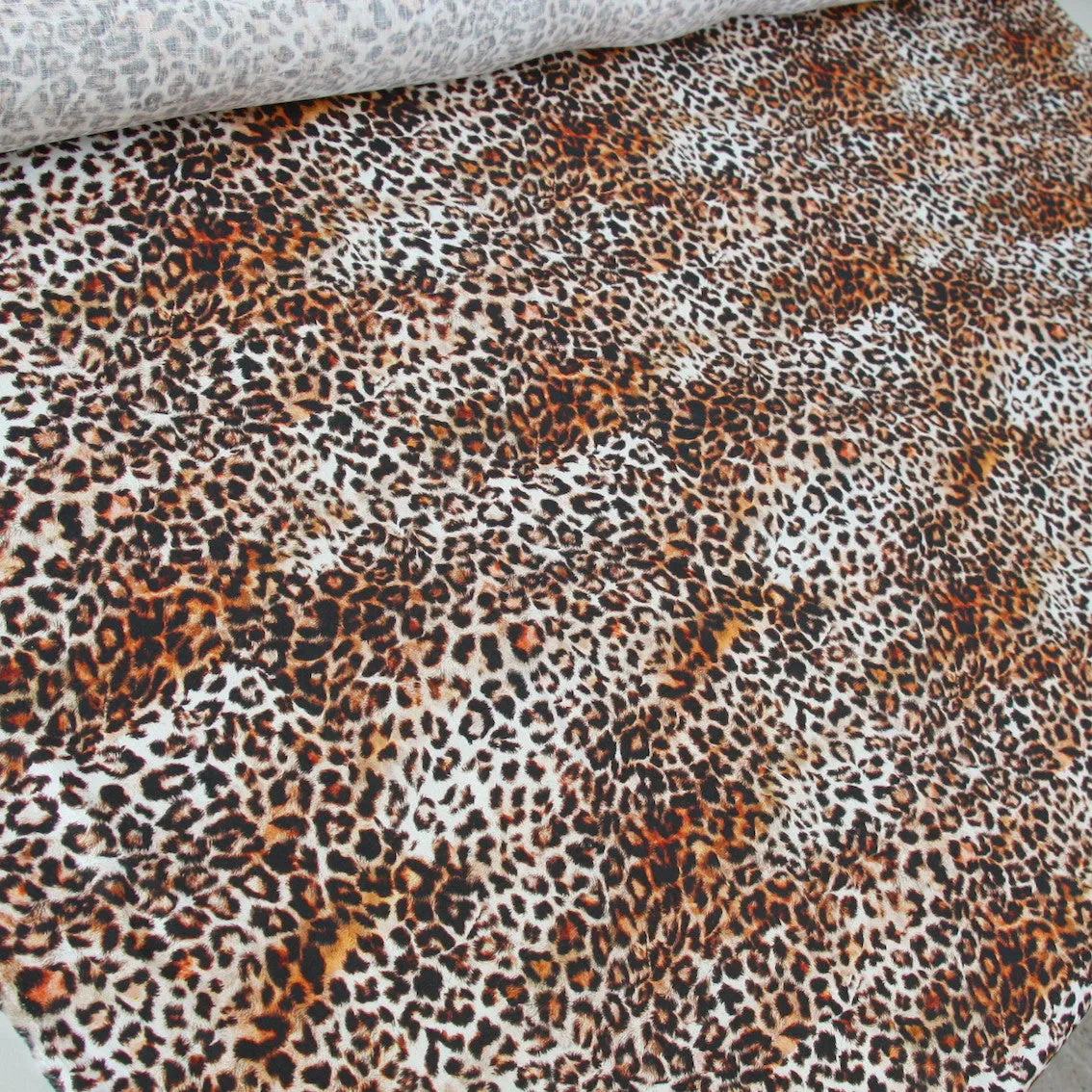 Leopard Luxe Printed Linen