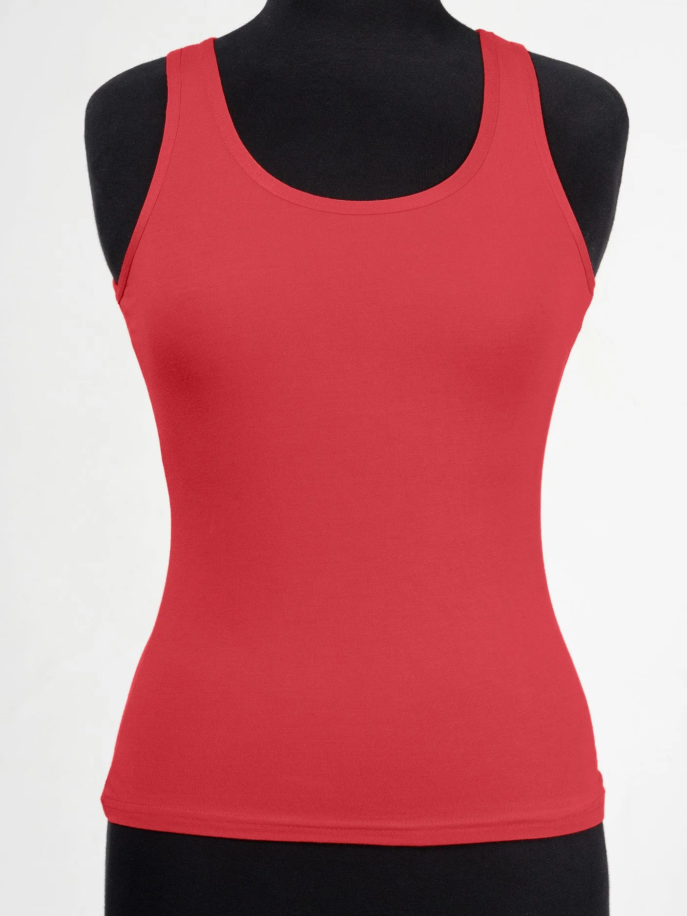 Light Red Tank Top