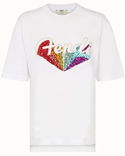 Logo Embellished T-Shirt