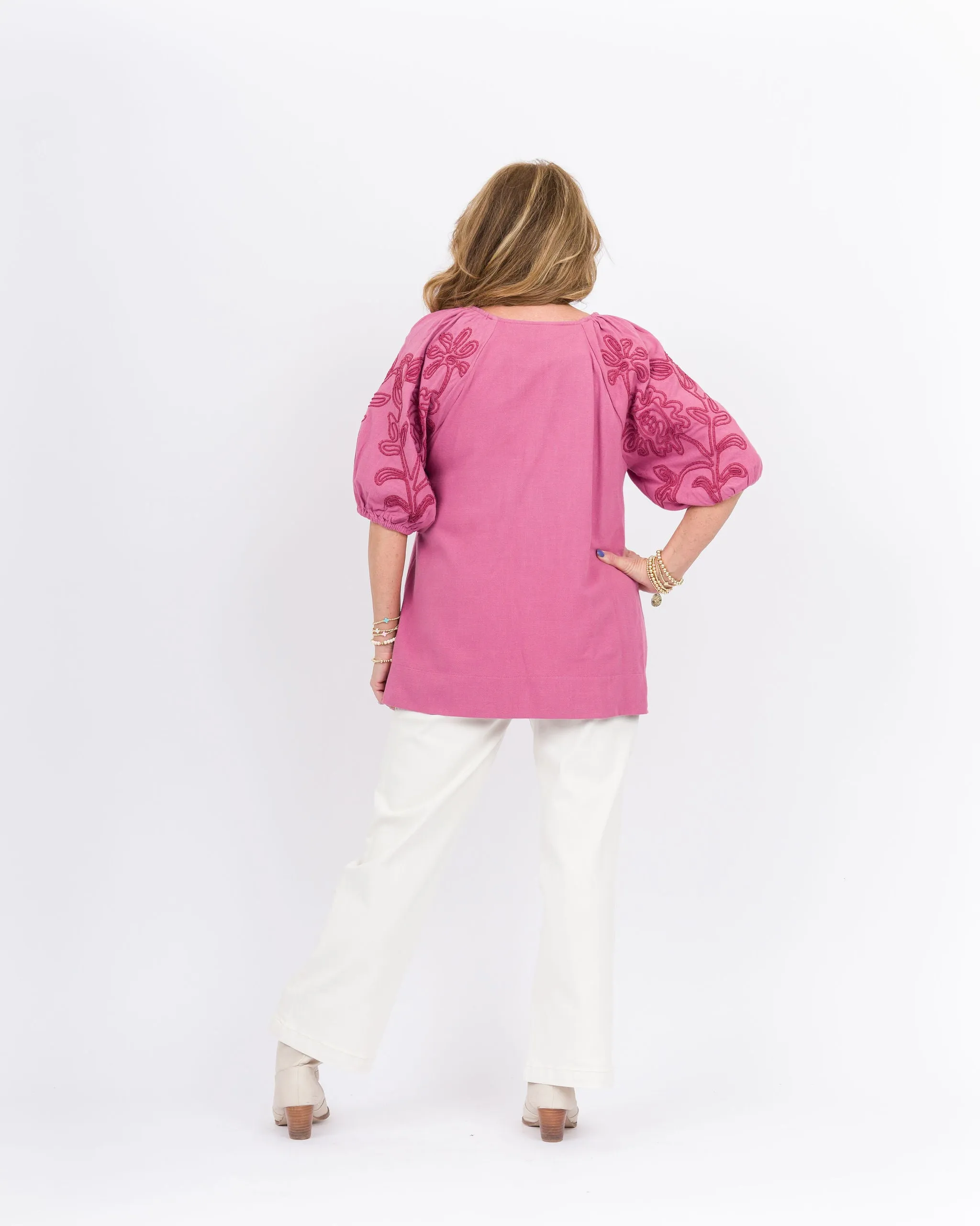 Matilda Jane Top- Rose