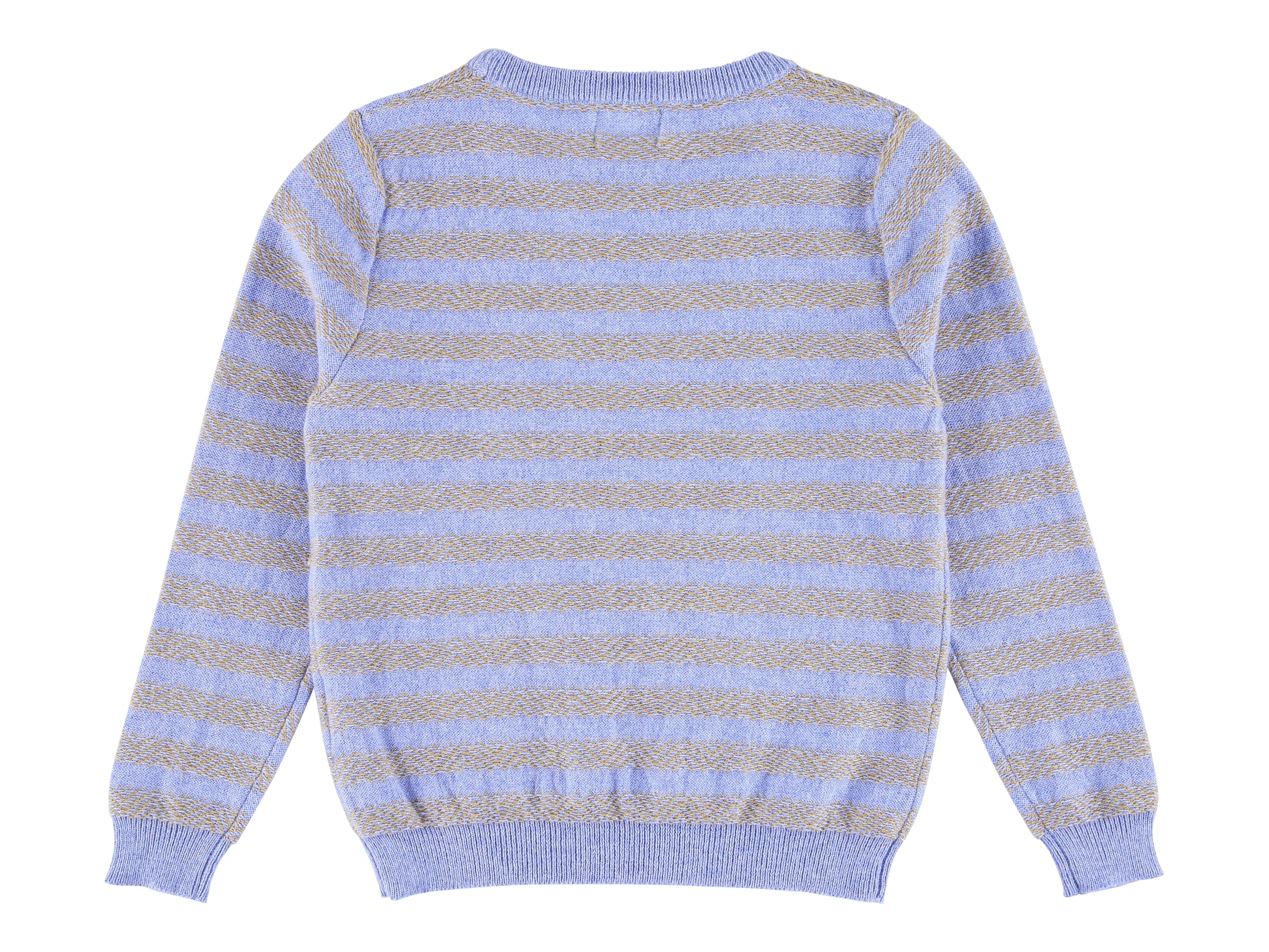Morley Hawk Breezy Blue Stripe Sweater