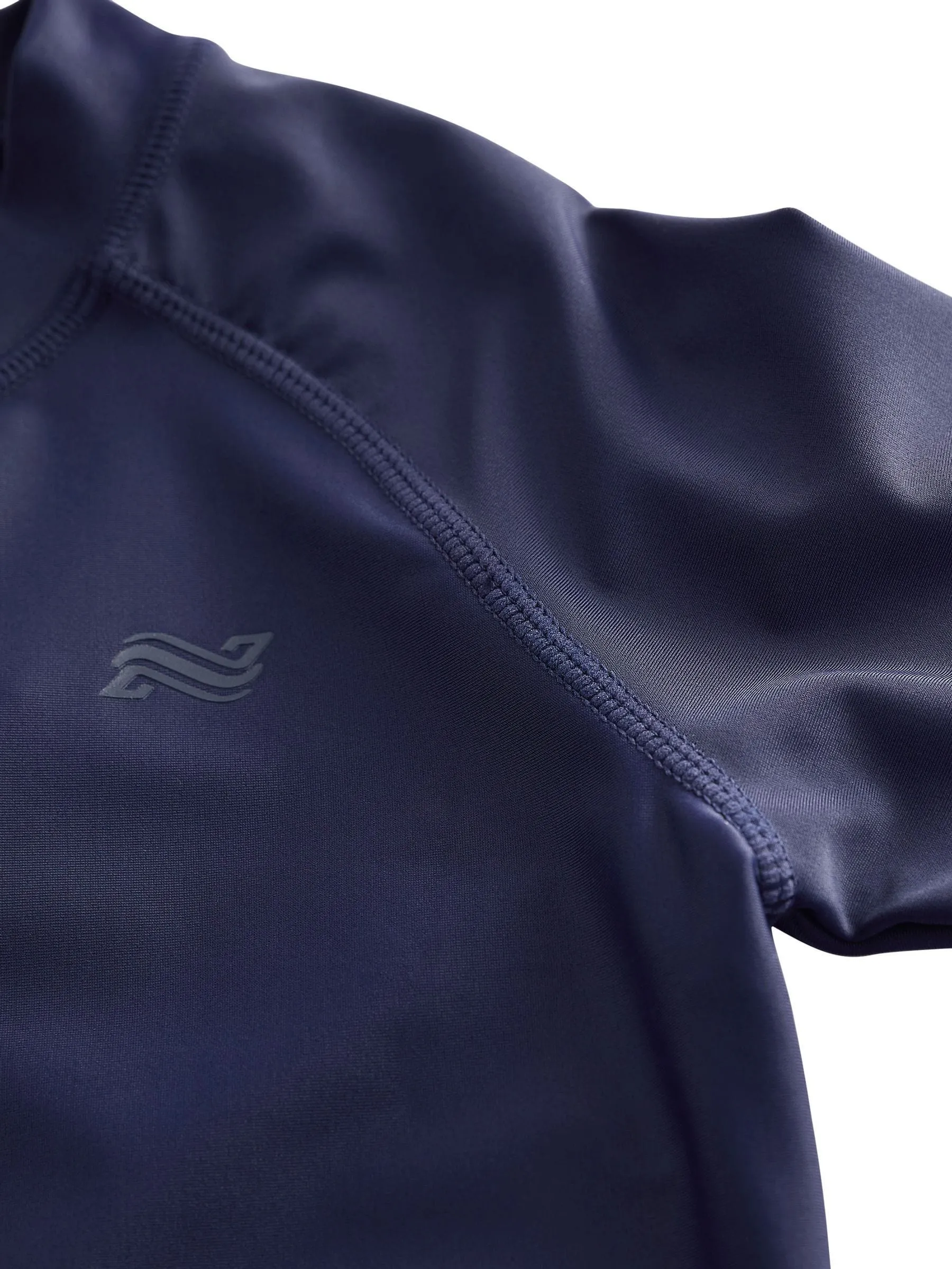 Navy Short Sleeve Rash Vest (1.5-16yrs)