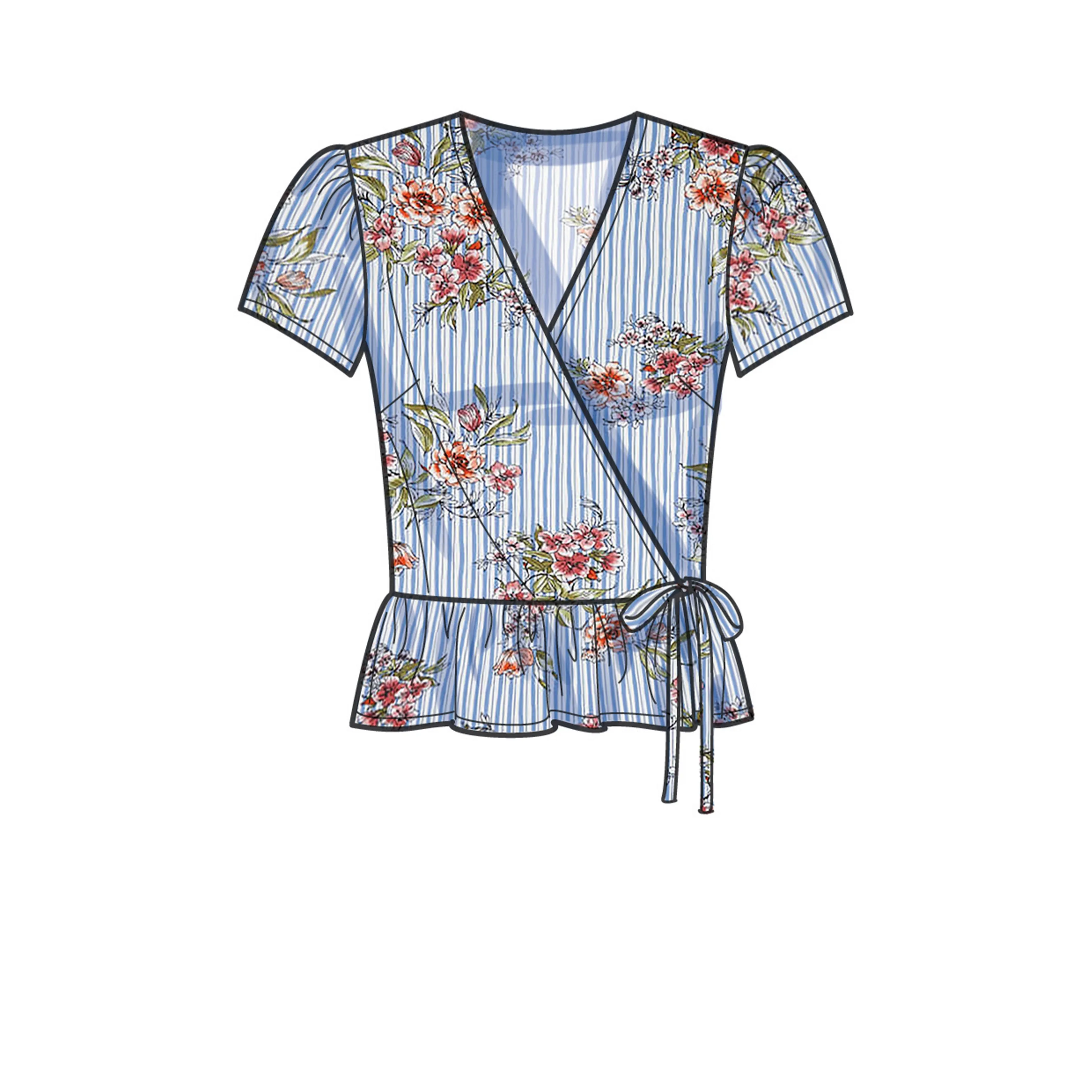Newlook Pattern 6720 Misses' Tops