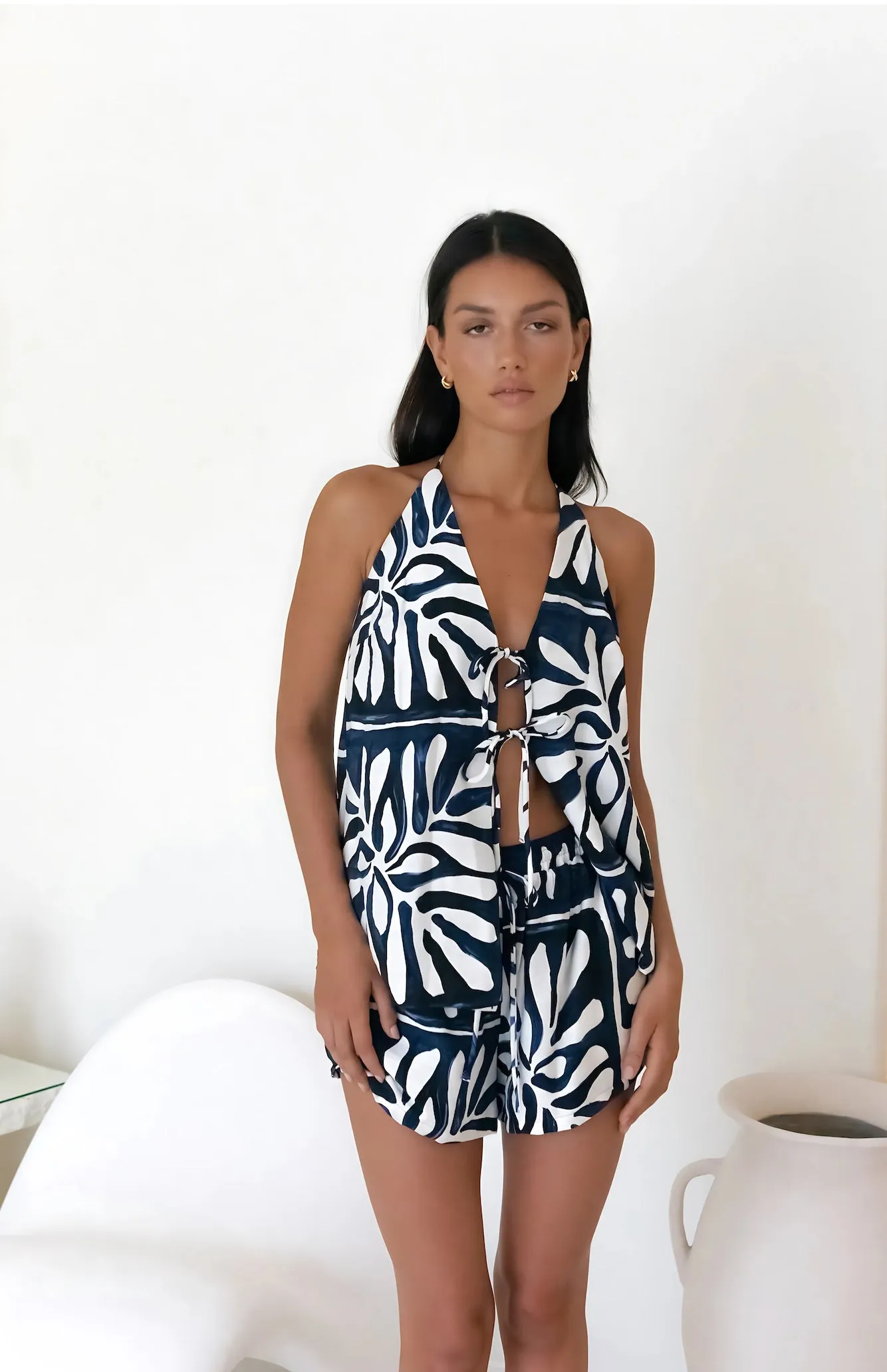 Octavia Top Pirah Print