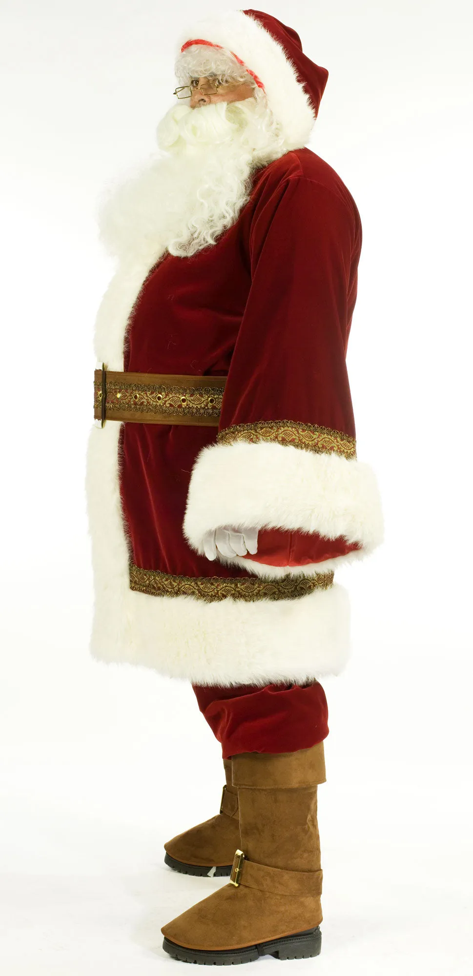 Old Time Santa Hooded Robe Set