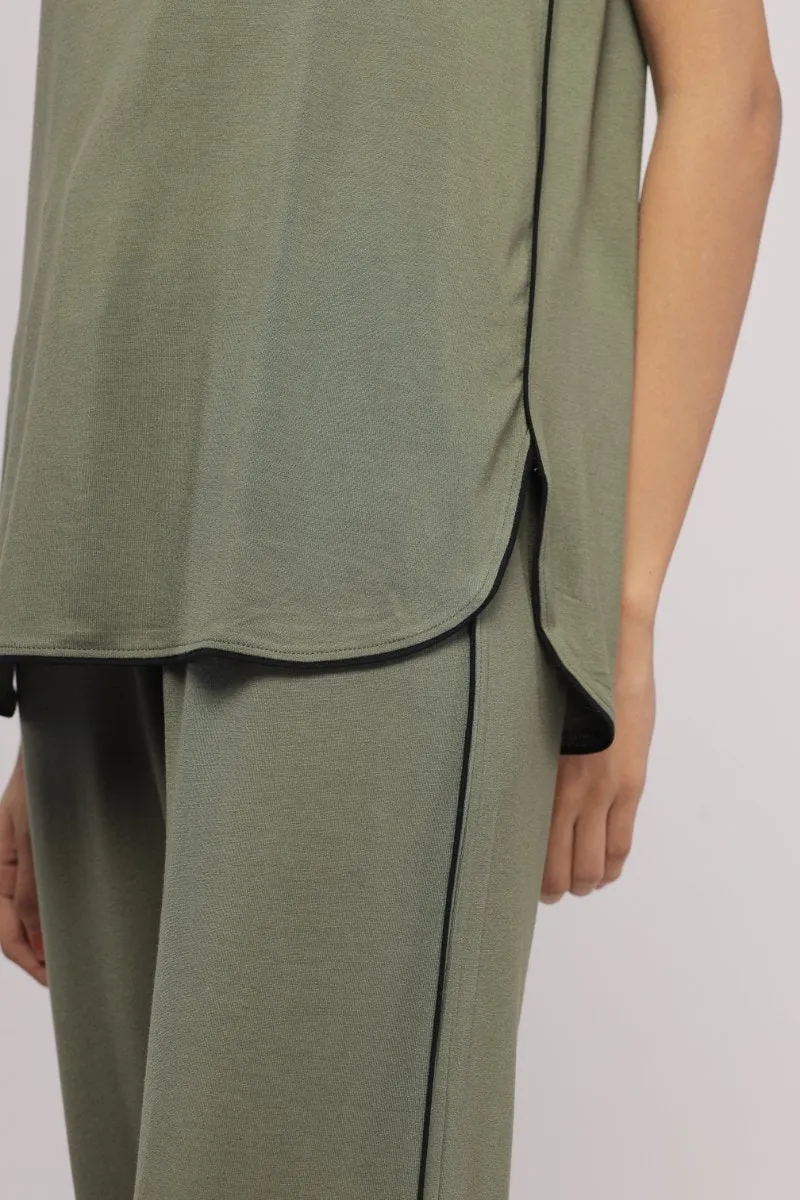 Olive Green Multipurpose Top