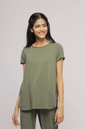 Olive Green Multipurpose Top