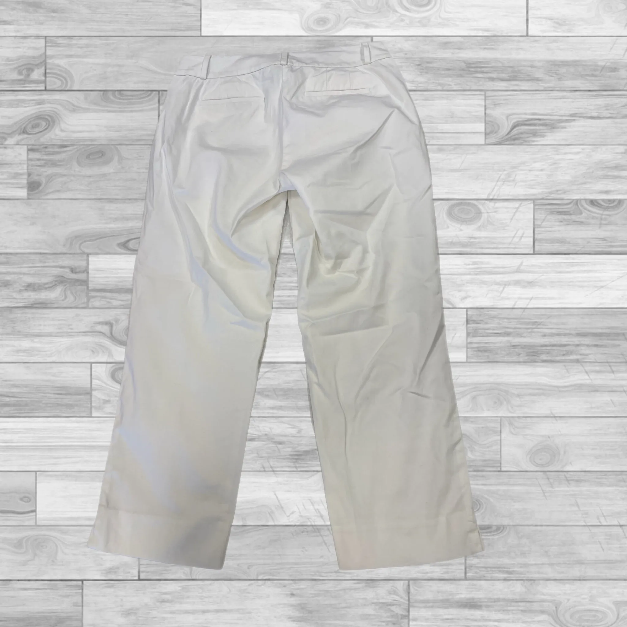 Pants Cropped By Loft In White, Size: 2