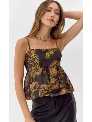 Peplum Tank