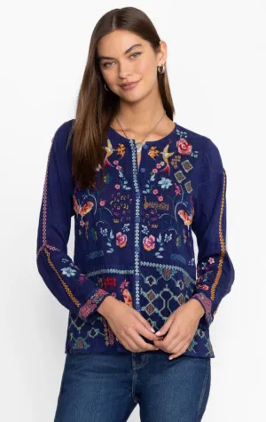 Primavera Catina Blouse | Johnny Was