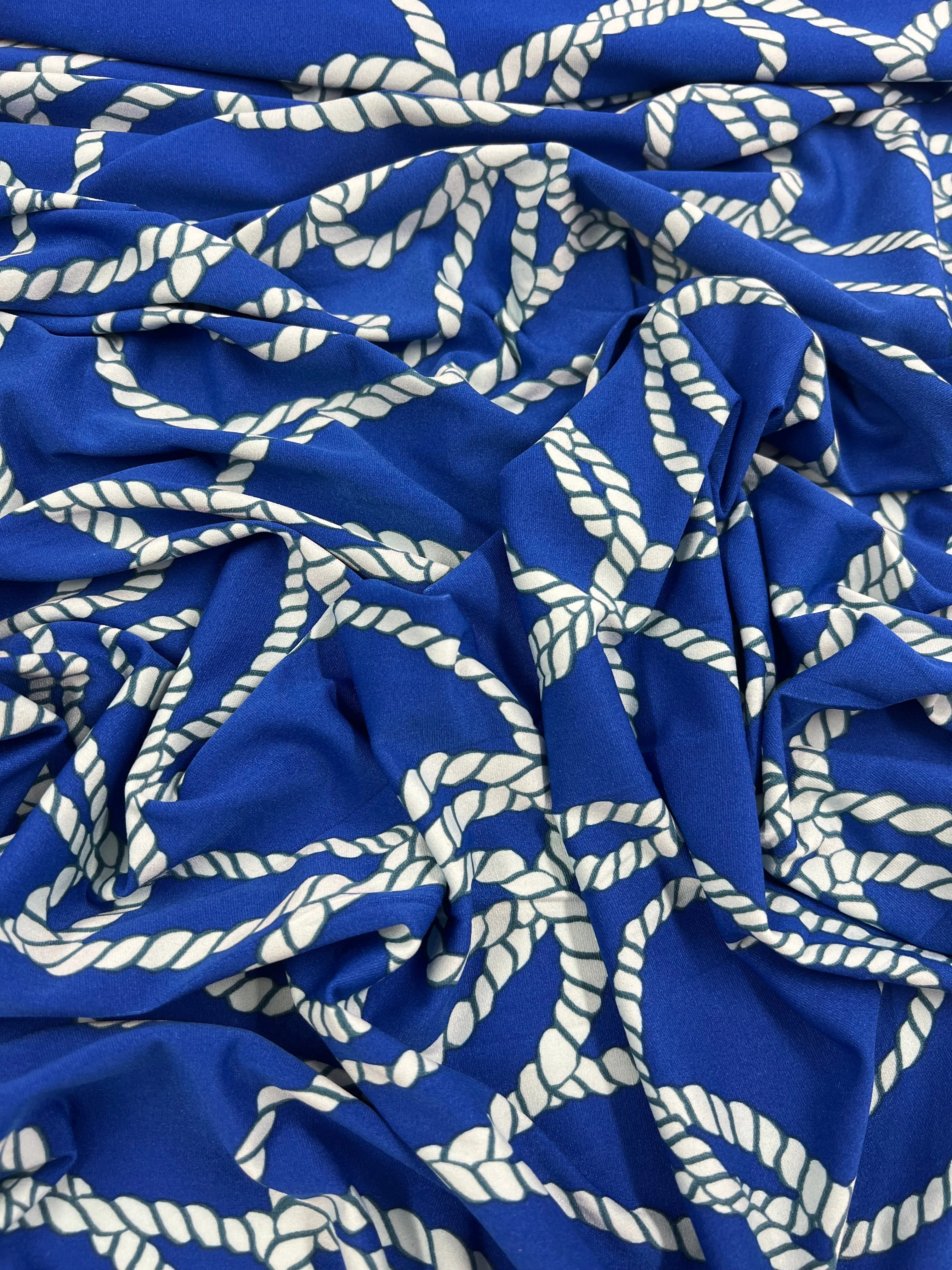Printed Lycra - Sail Away - 150cm