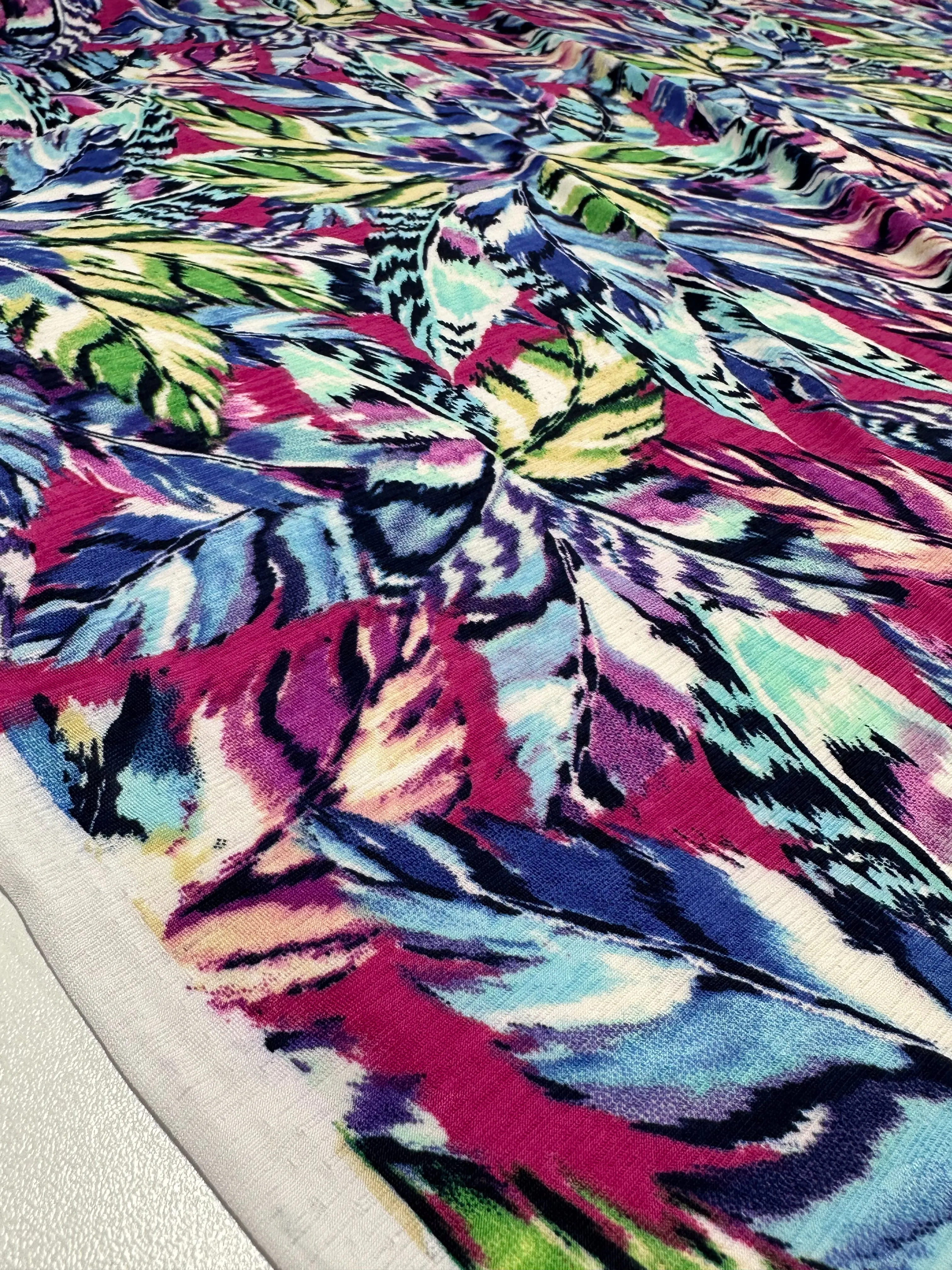Printed Lycra - Wavy - 150cm