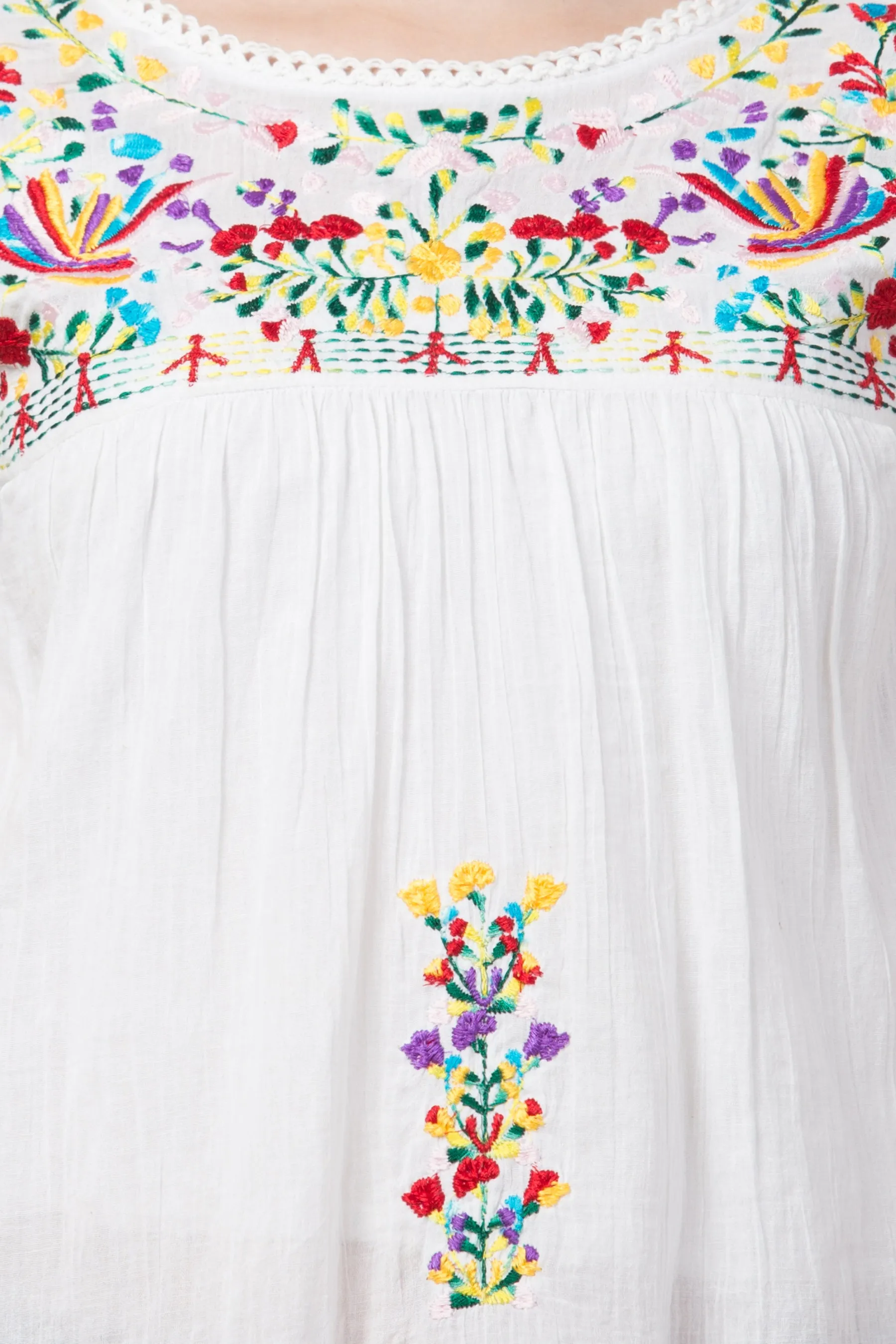 RAJ CICI EMBROIDERED TOP