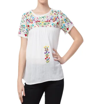 RAJ CICI EMBROIDERED TOP