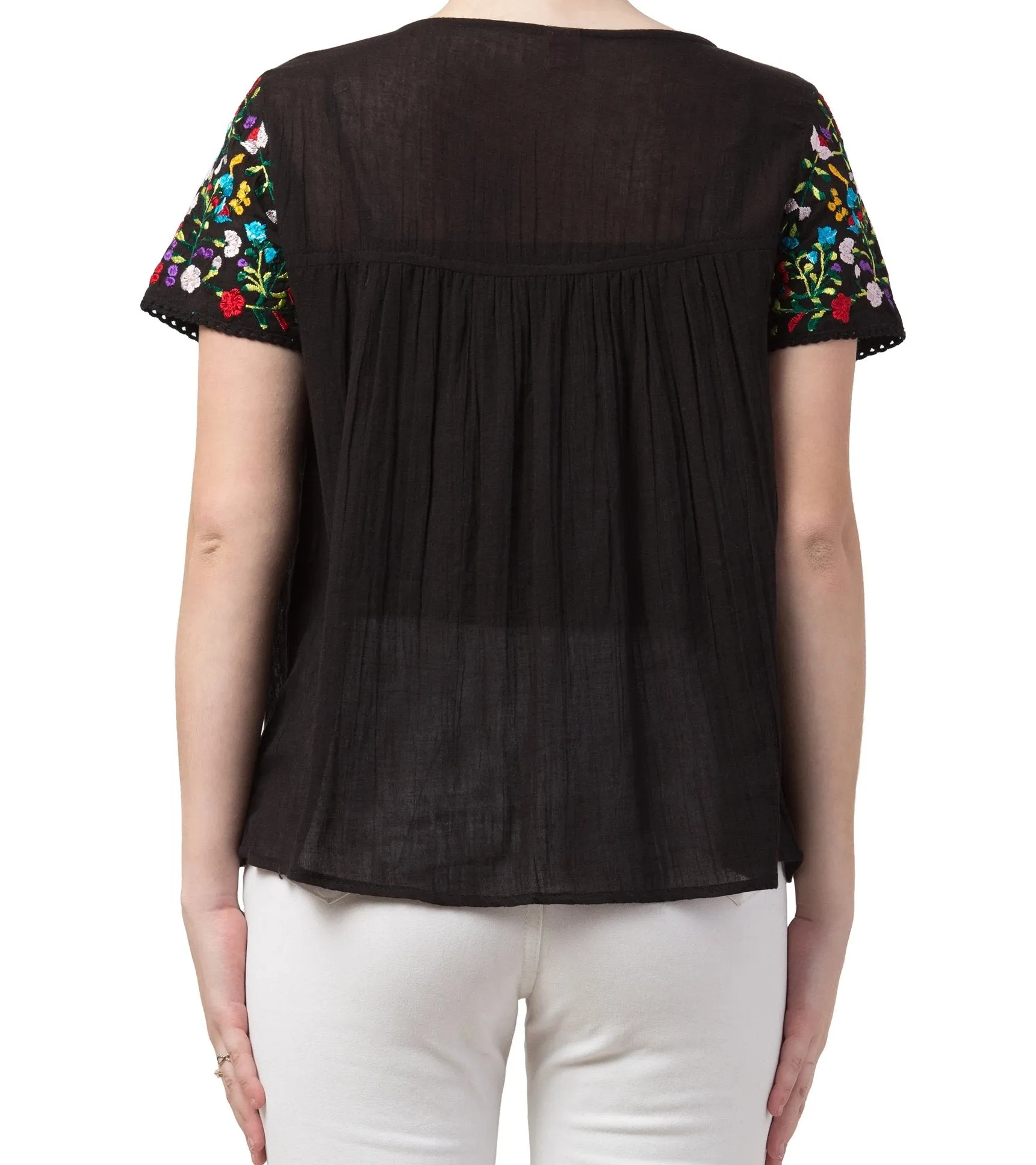 RAJ CICI EMBROIDERED TOP