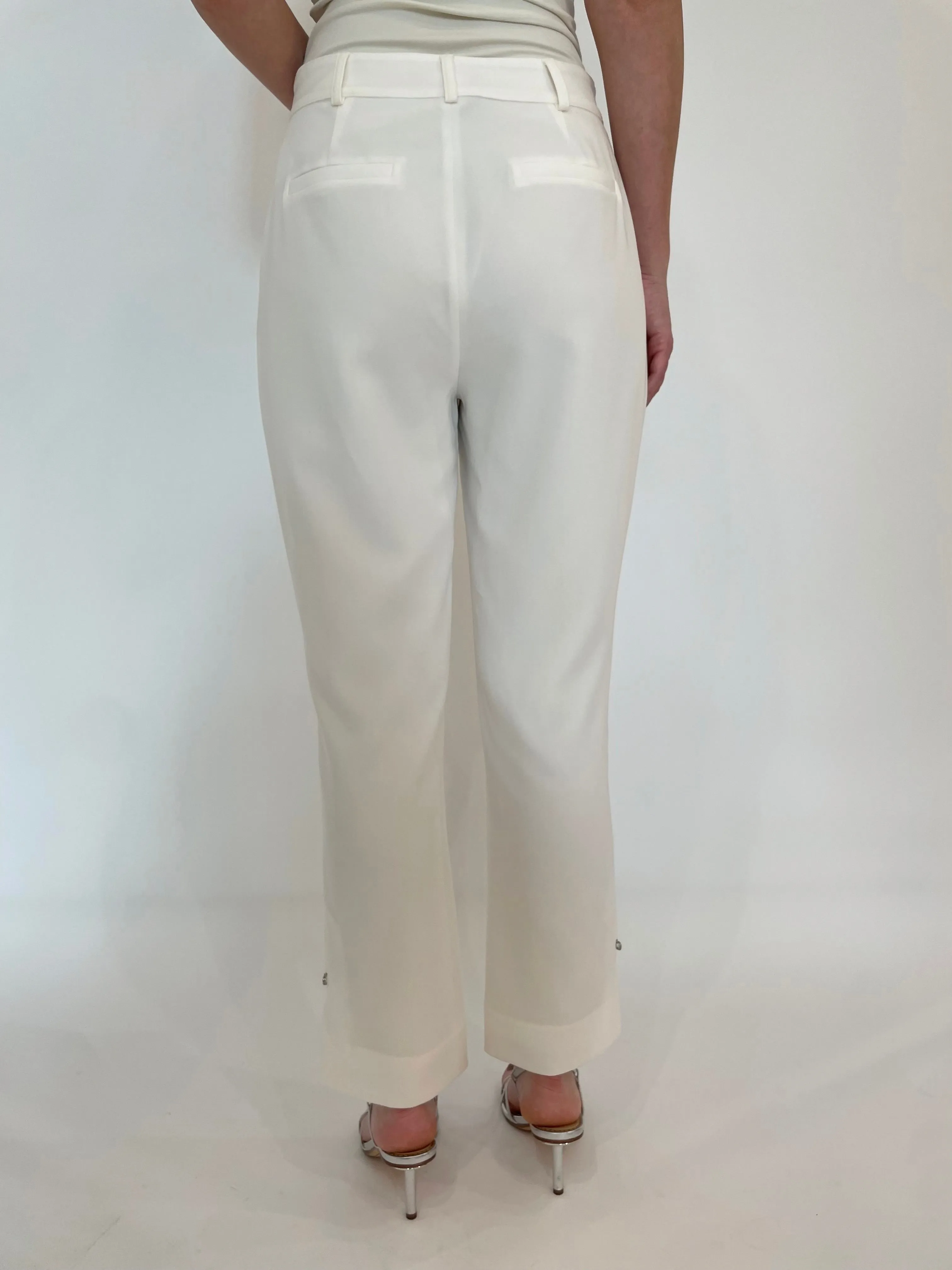 Rhinestone Pin Cropped Kerry Pants
