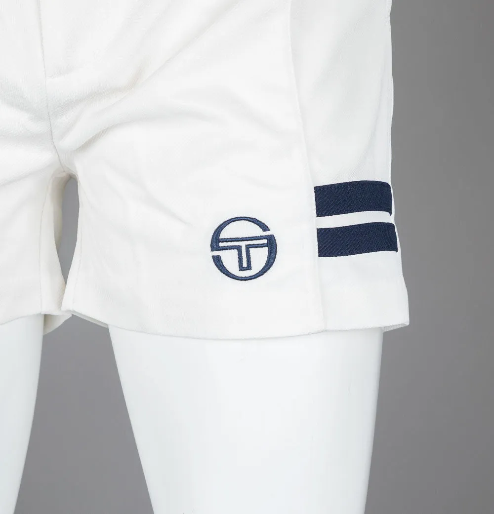 Sergio Tacchini Supermac Tennis Shorts Gardenia/Meerkat