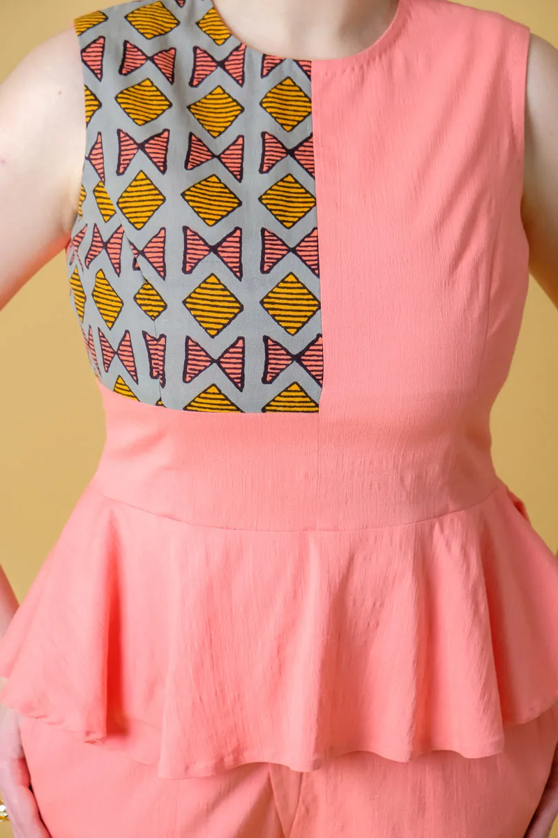 Sirene Peplum Top