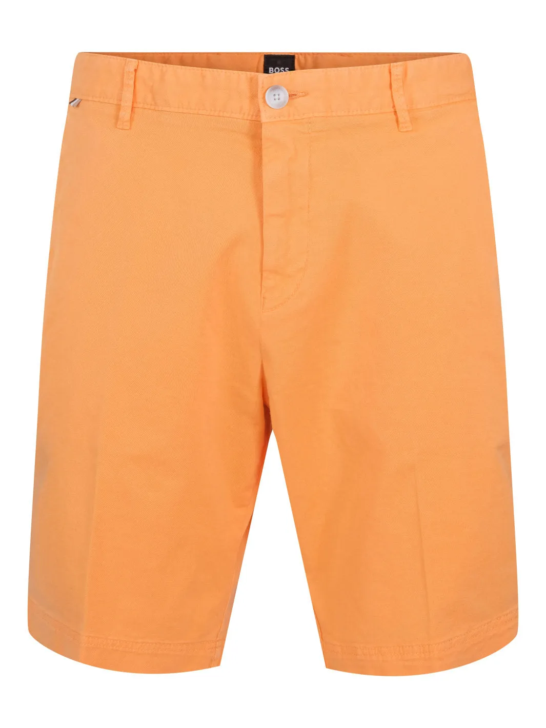 SLIM-FIT STRETCH-COTTON SHORTS Oransje