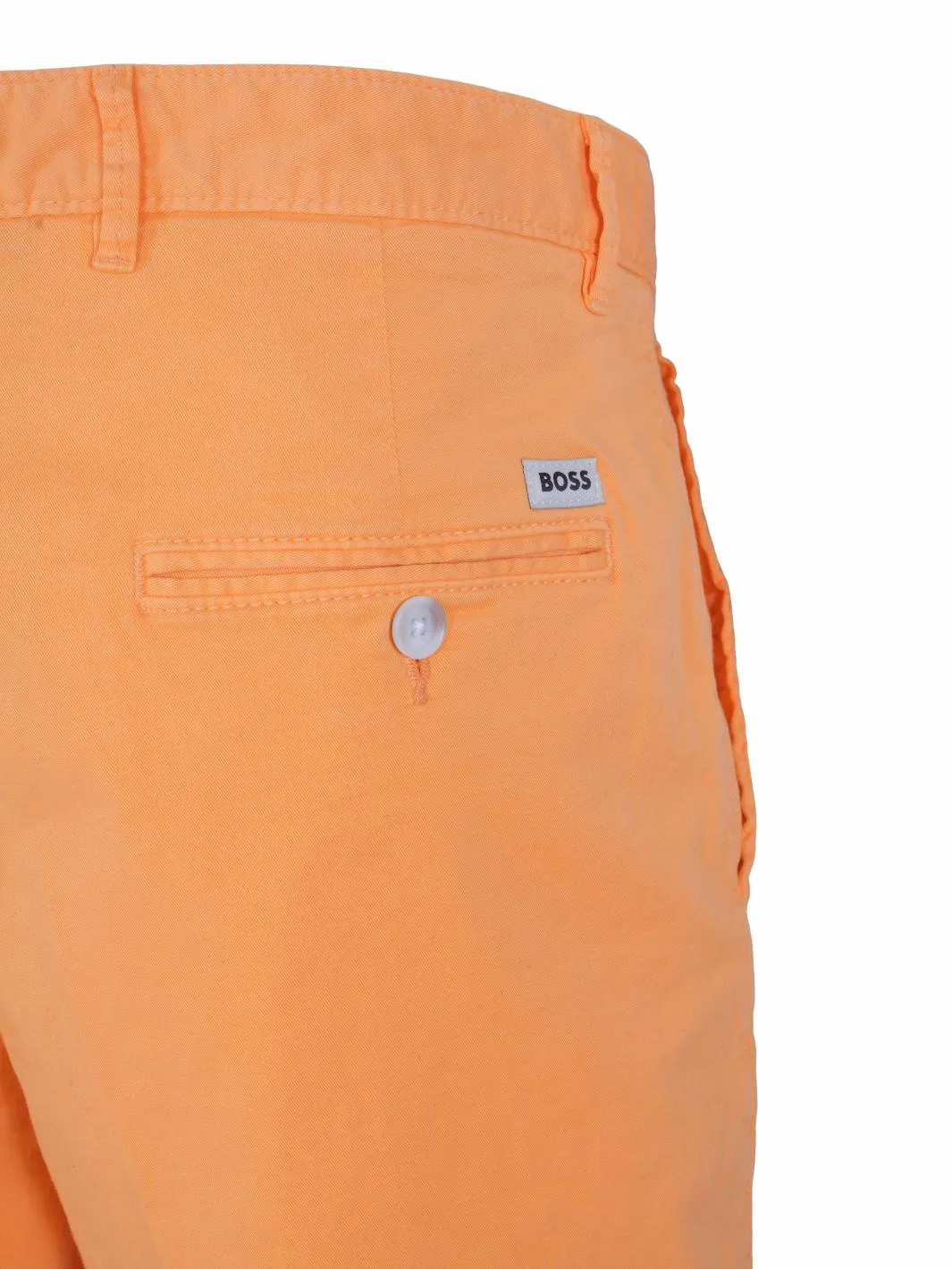 SLIM-FIT STRETCH-COTTON SHORTS Oransje
