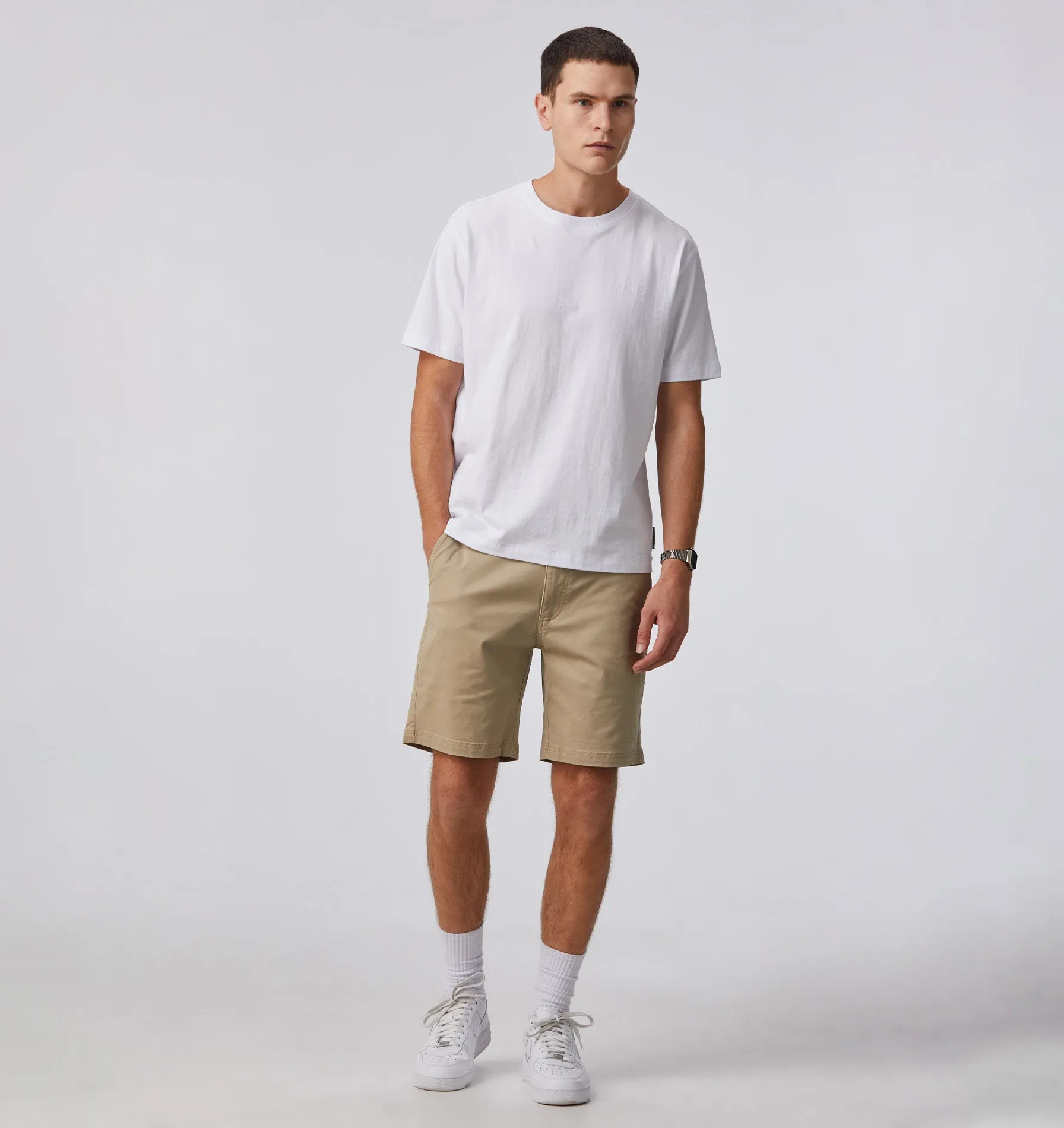Slim Kobe Short - Pumice