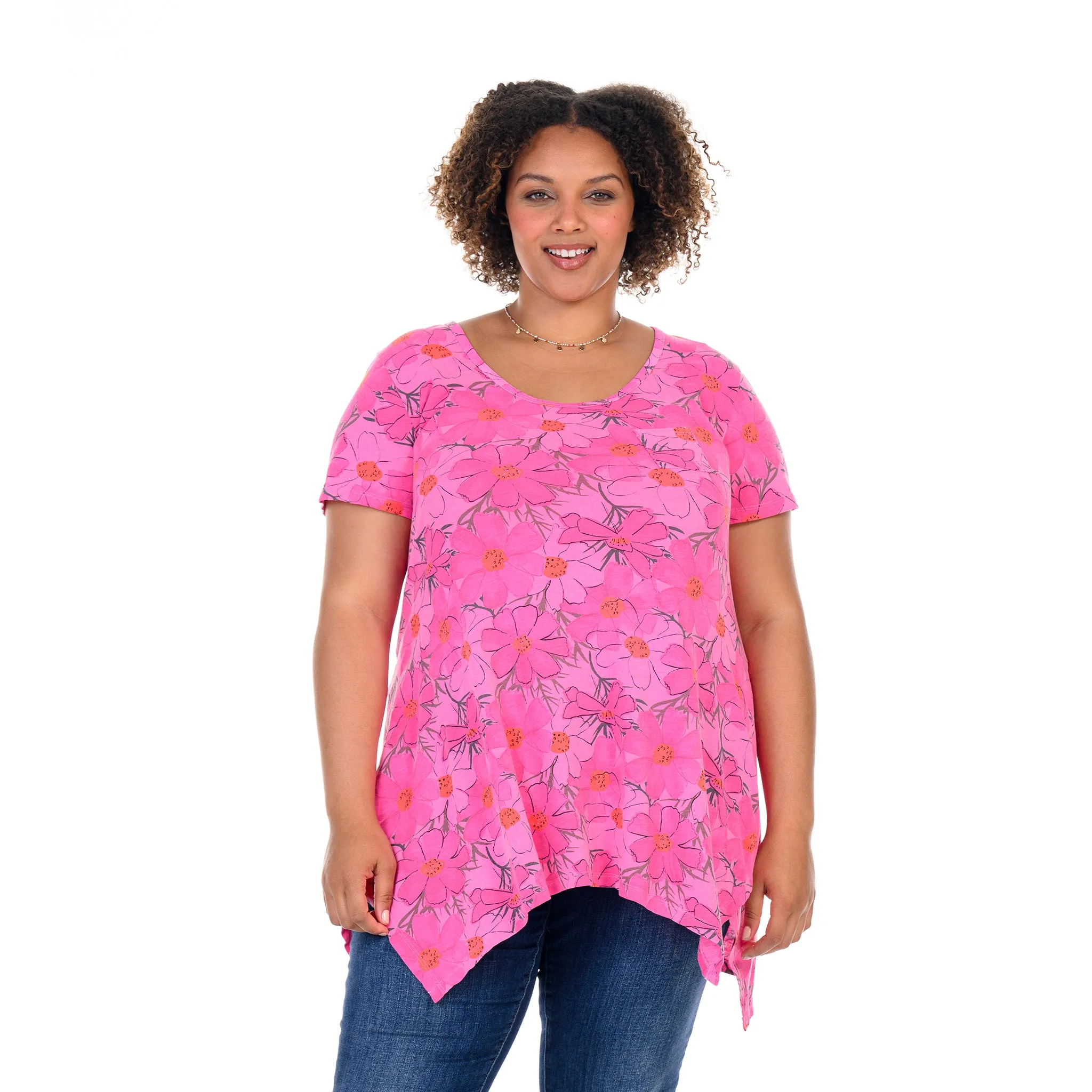 Spring Day Vintage Drape T | Plus Size