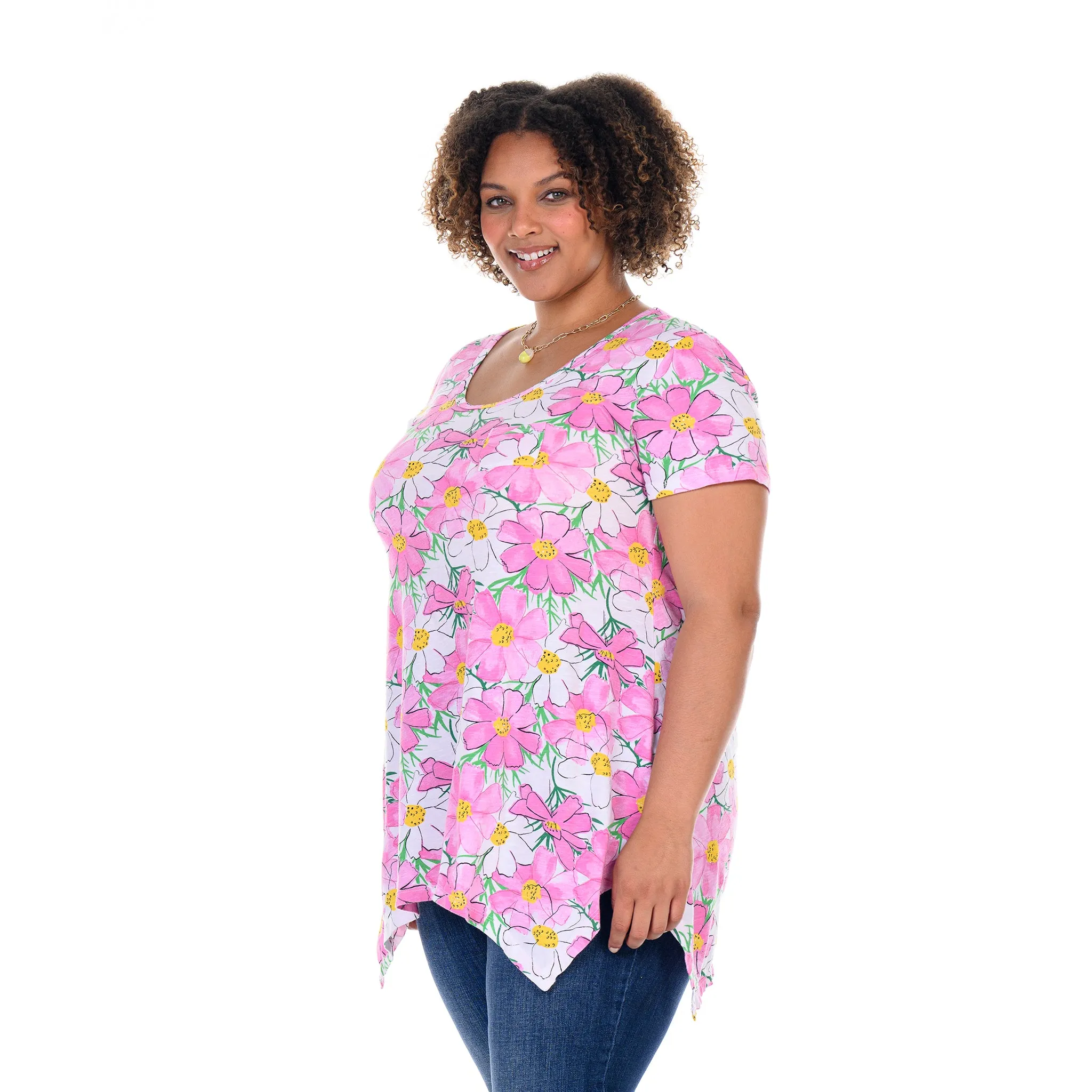 Spring Day Vintage Drape T | Plus Size