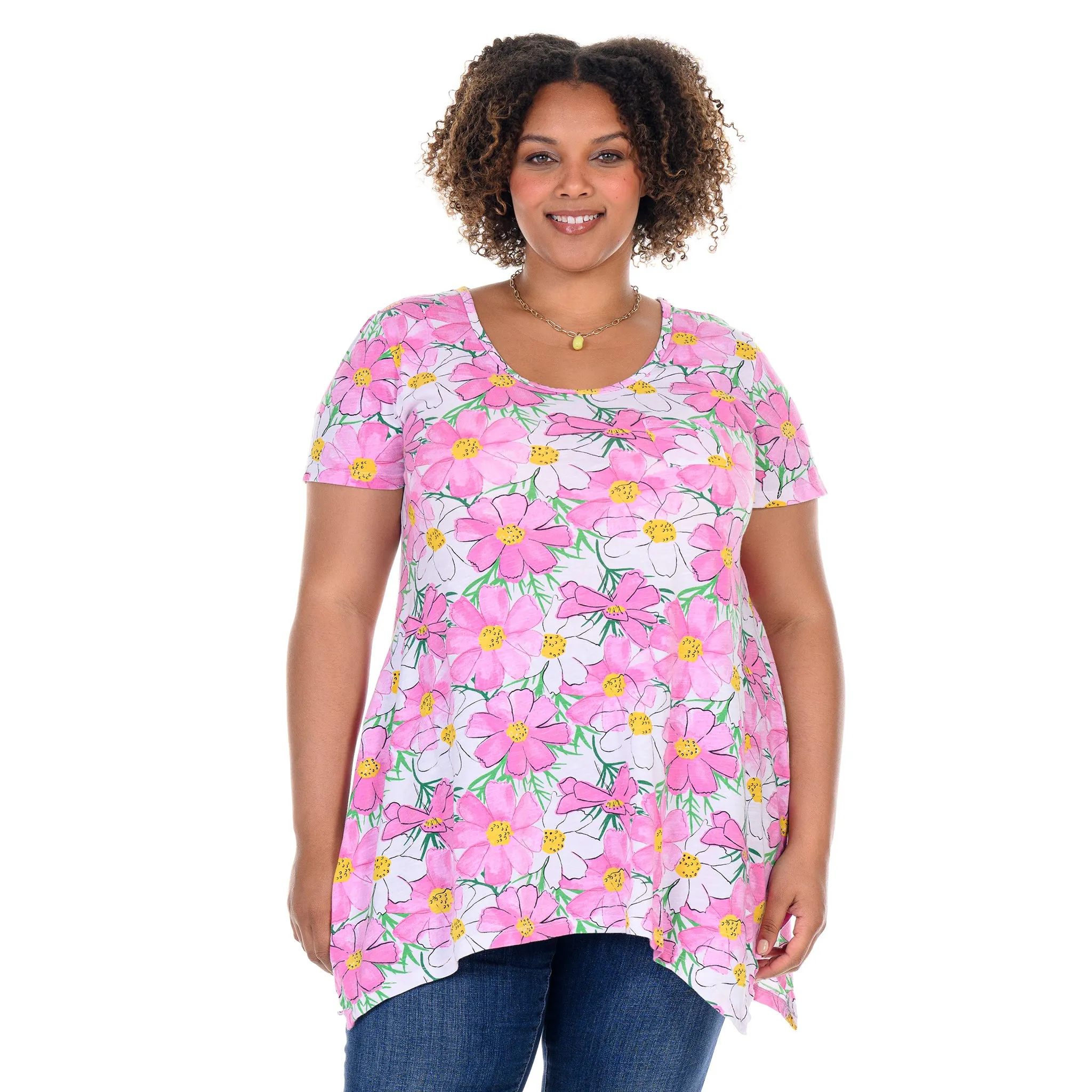 Spring Day Vintage Drape T | Plus Size